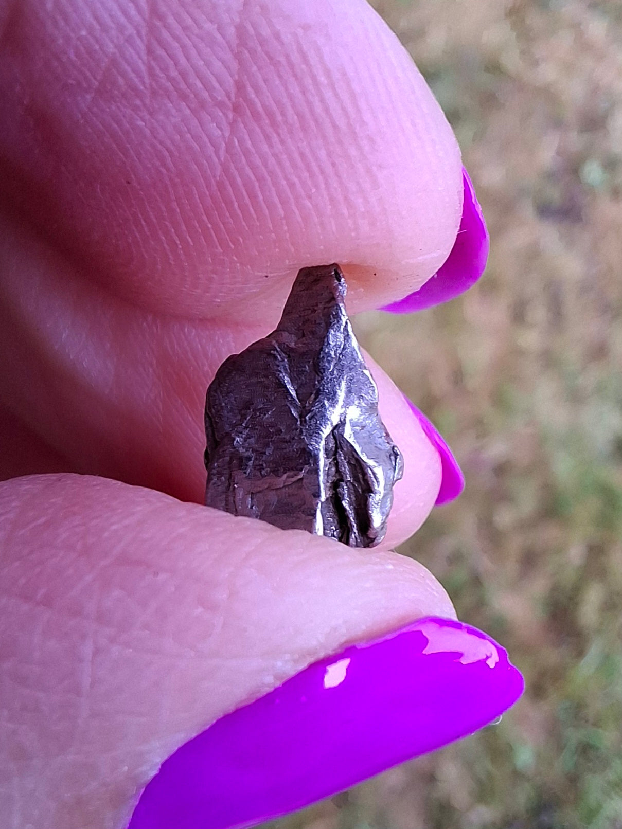 Campo del Cielo, 0.55g, Nickel Iron Meteorite (Ref: C3)