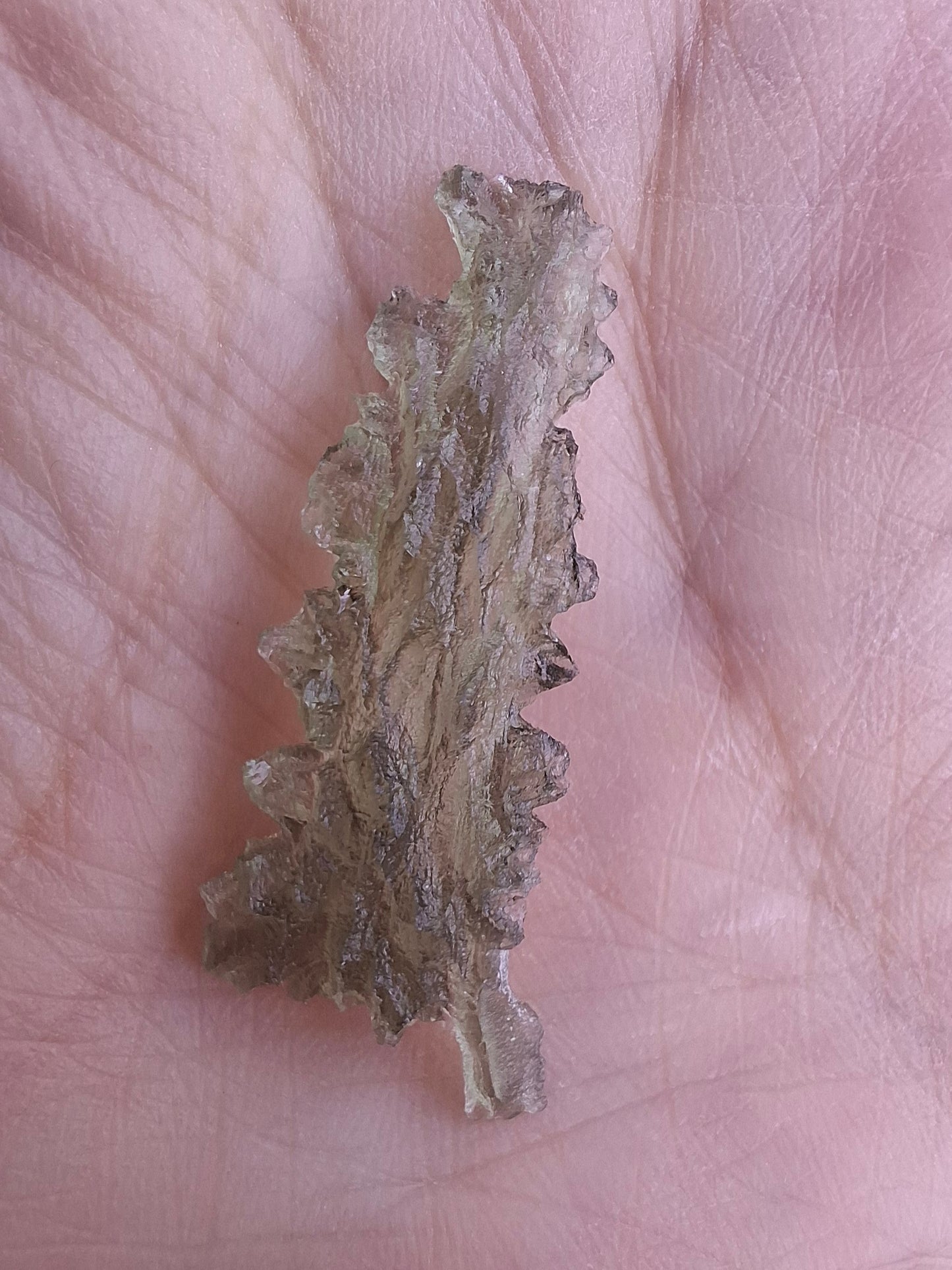 Moldavite Piece, JEZKOVNA BESEDNICE, 1.41g, Tektite (Ref: 1283)