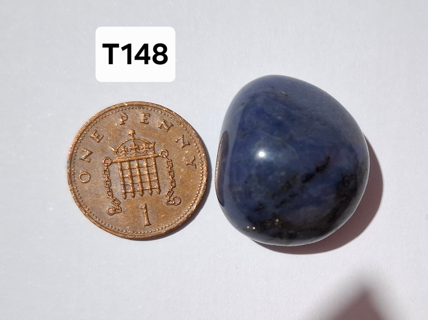 Sodalite, Tumble Stone, Crystal (Ref: T148)
