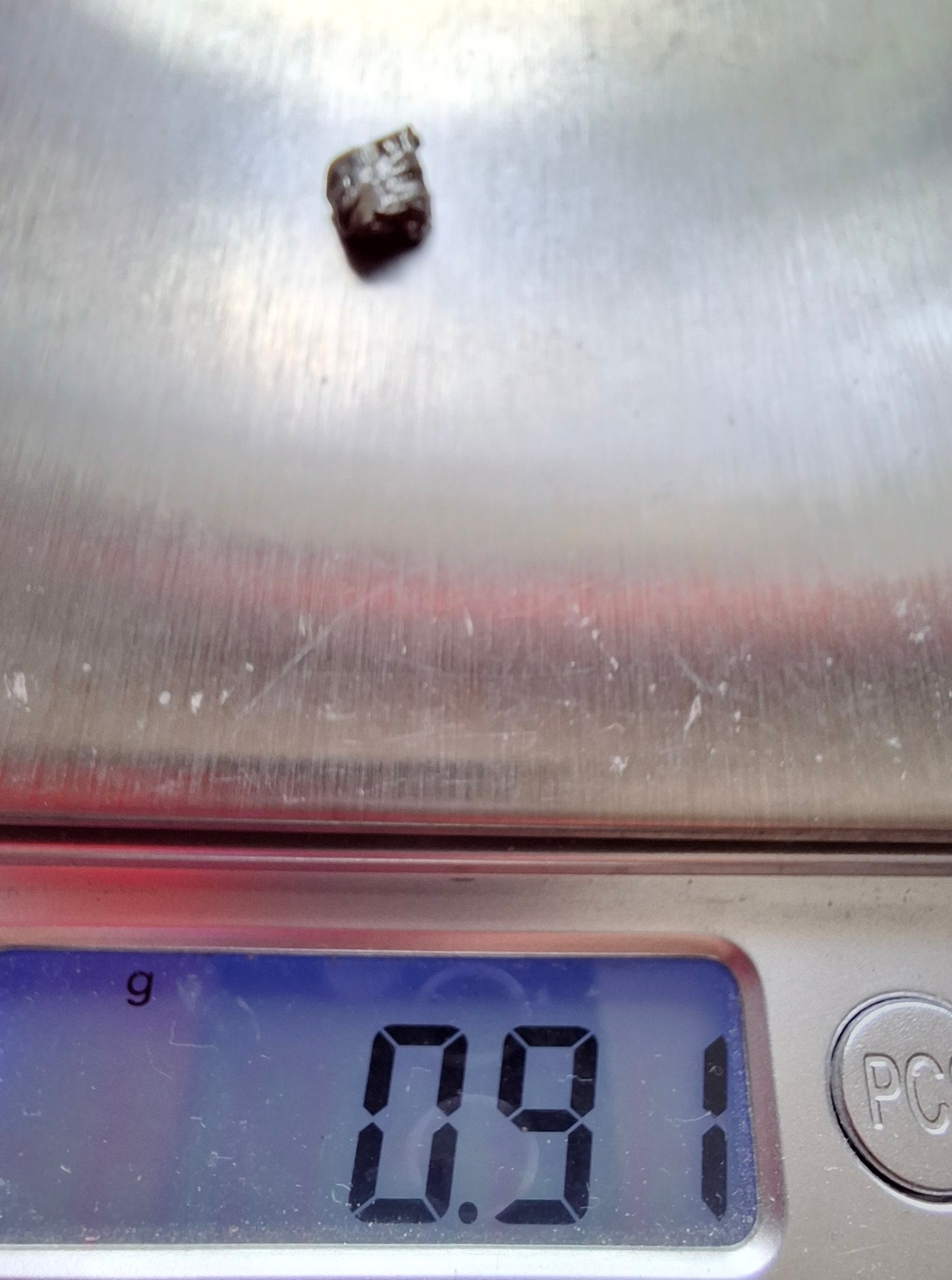 Campo del Cielo, 0.91g, Nickel Iron Meteorite (Ref: C1)