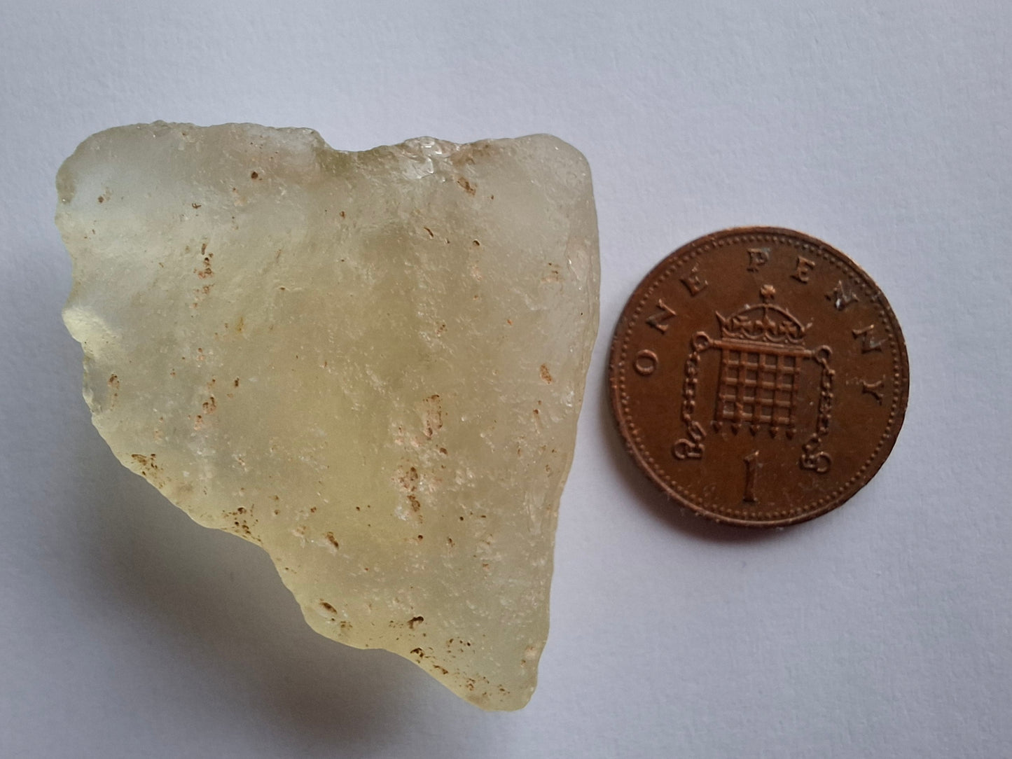 Libyan Desert Glass Piece, 11.78g, Tektite
