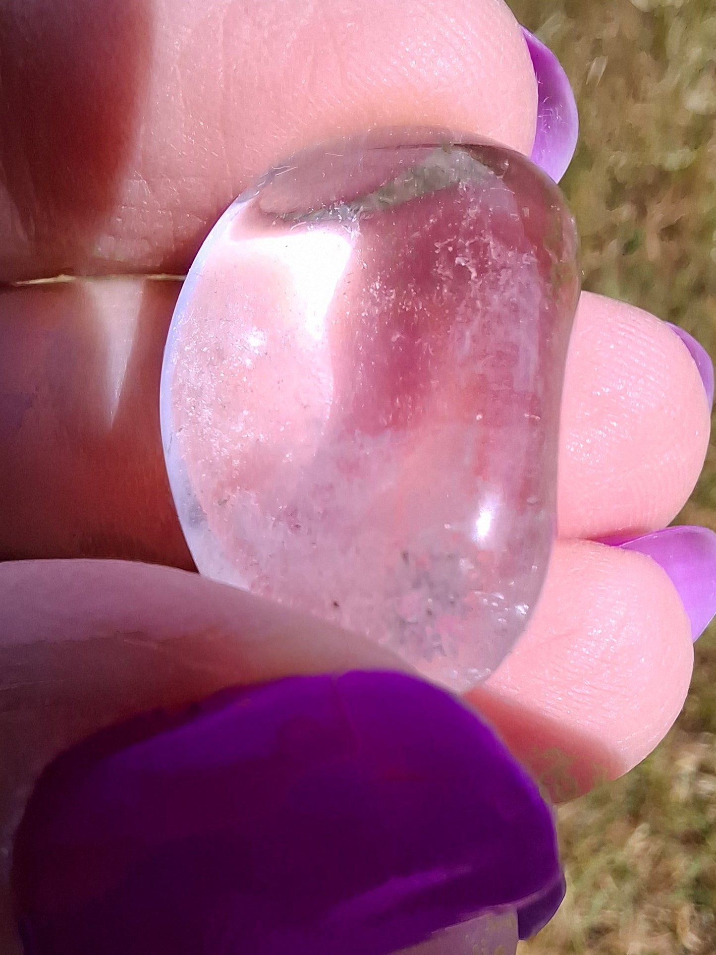 Clear Quartz, Tumble Stone, Crystal (Ref: T25)
