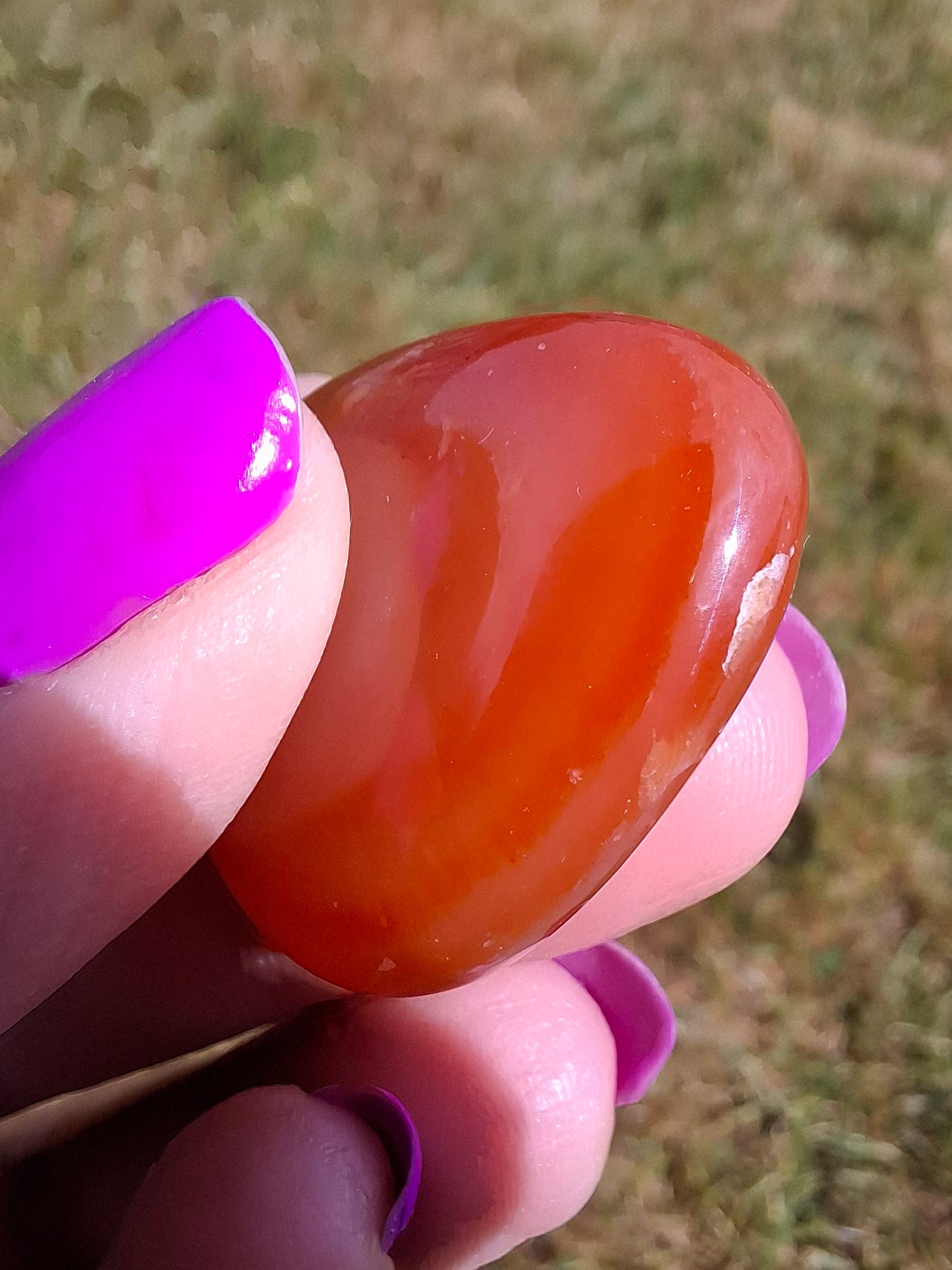 Carnelian, Tumble Stone, Crystal (Ref: T62)