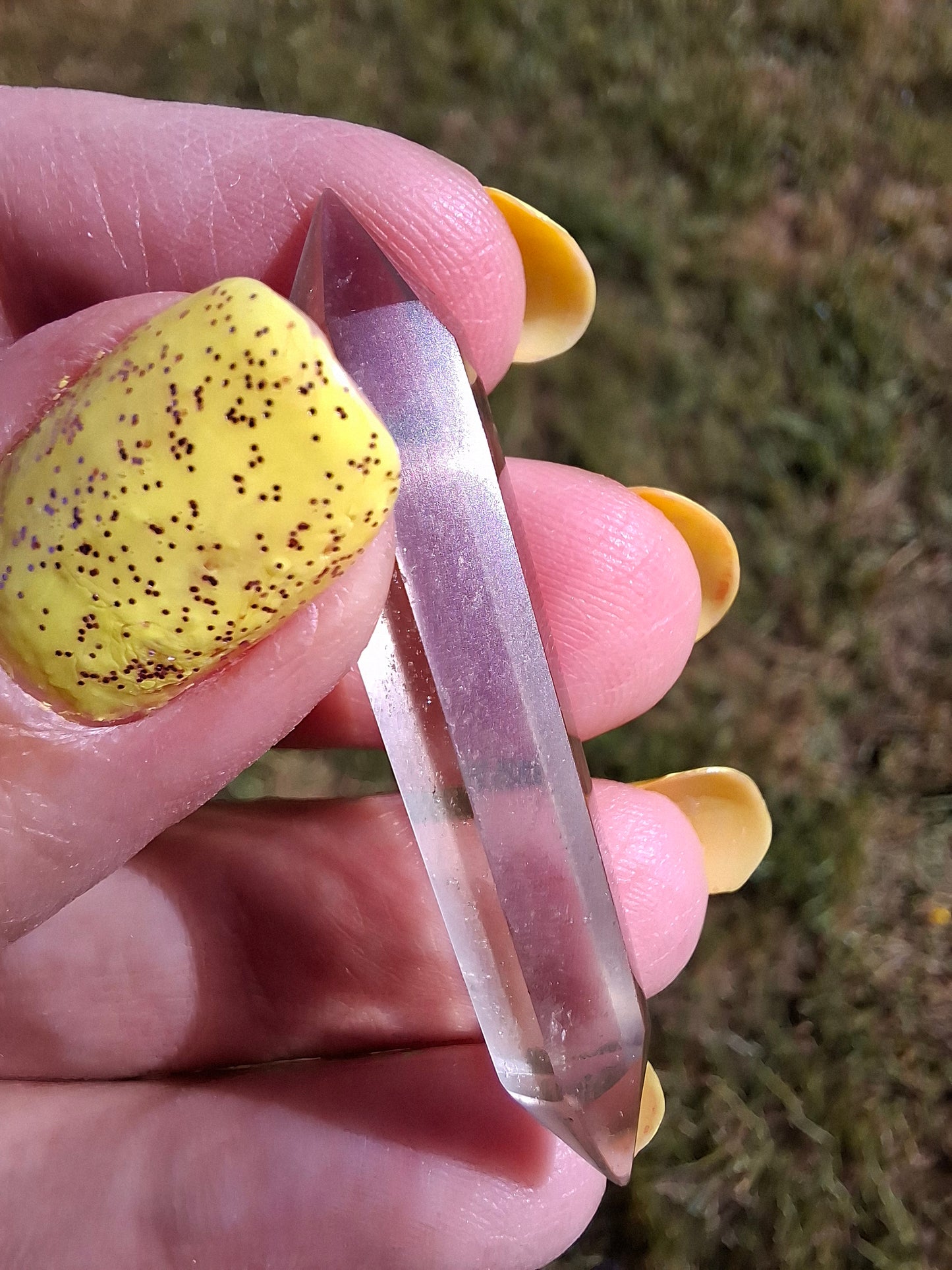 Libyan Desert Glass DT Carving, 4.71g, Tektite (Ref: LDT2)