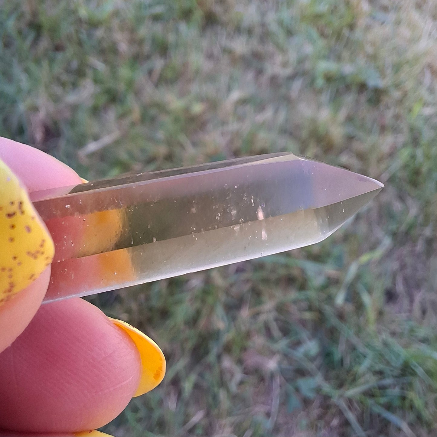 Libyan Desert Glass DT Carving, 4.71g, Tektite (Ref: LDT9)