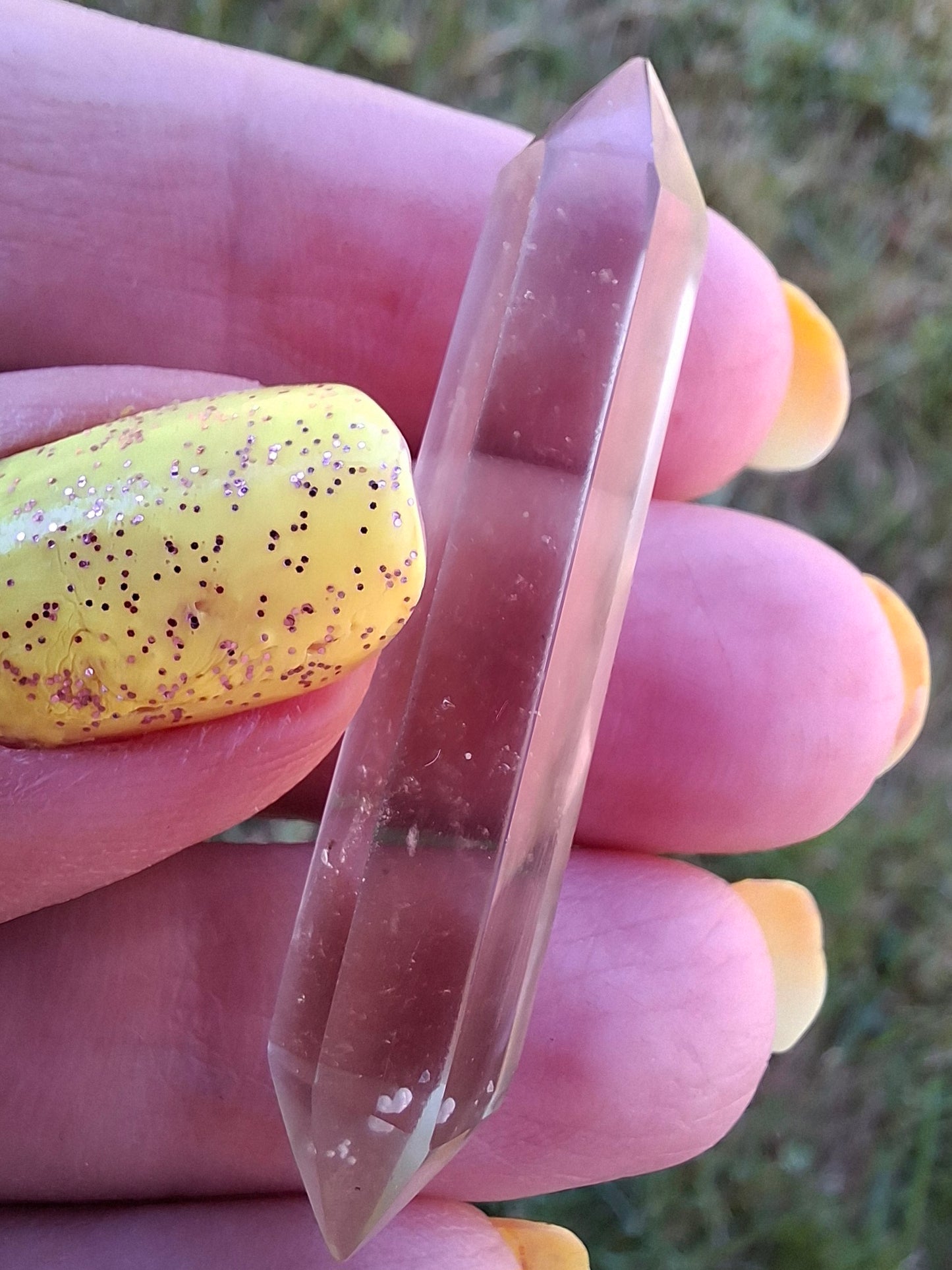 Libyan Desert Glass DT Carving, 4.68g, Tektite (Ref: LDT7)