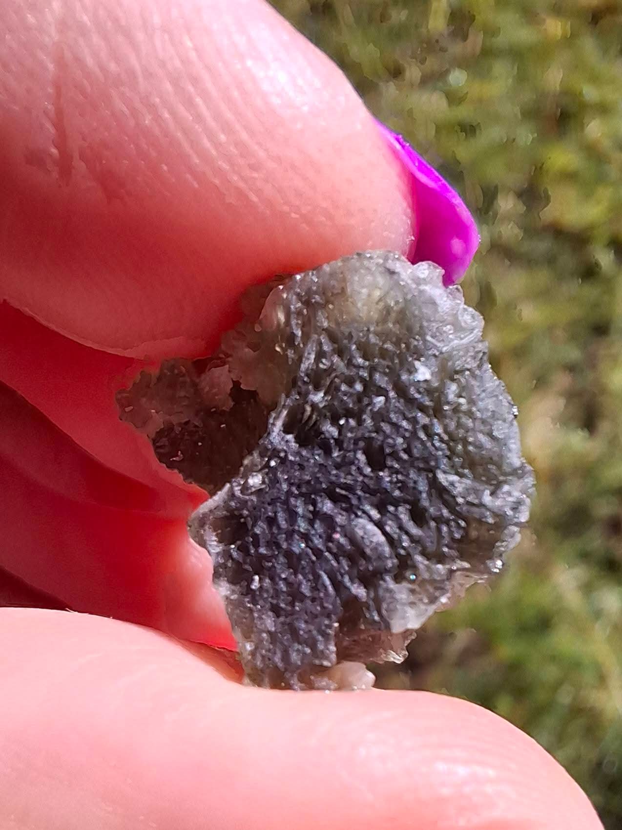 Moldavite Piece, 2.47g, Tektite (Ref: 1303)