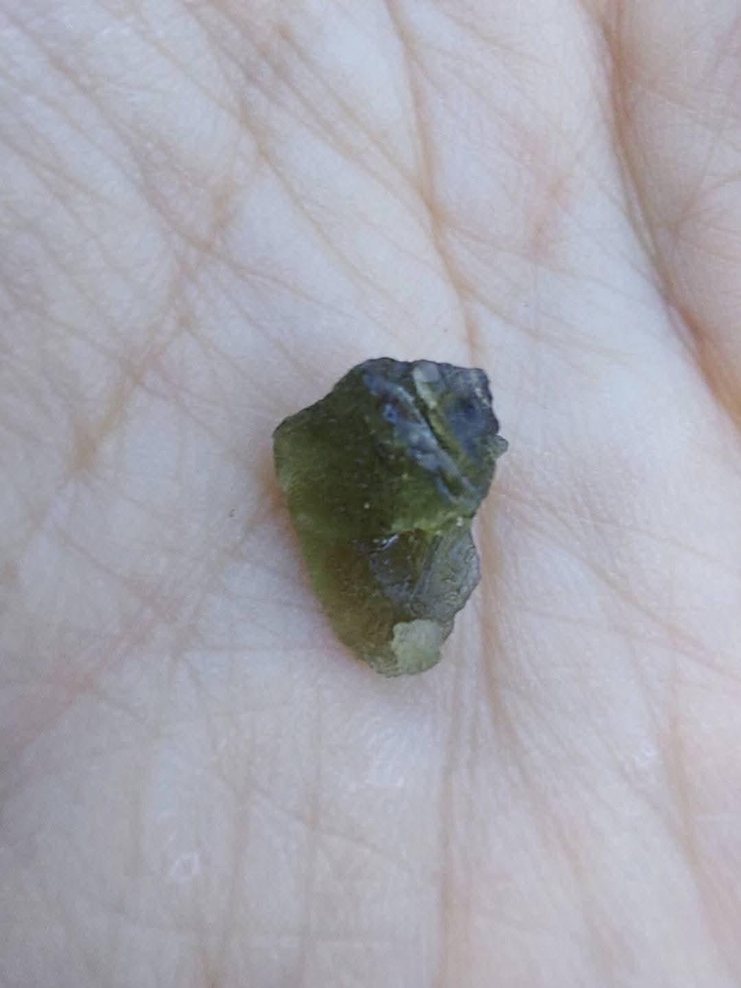 Moldavite Piece, 0.51g, Tektite (Ref: 873)