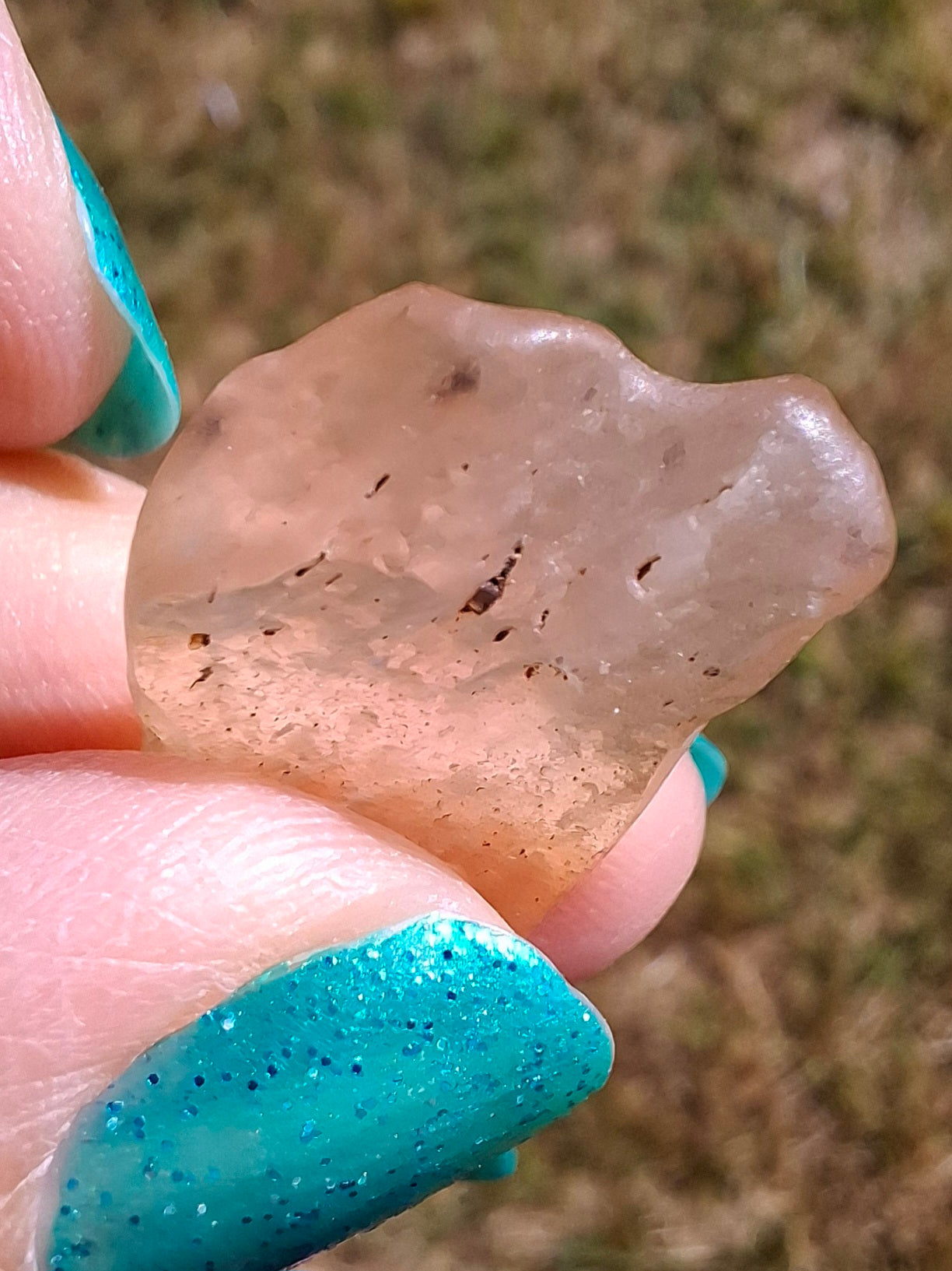 Libyan Desert Glass Piece, 2.88g, Tektite
