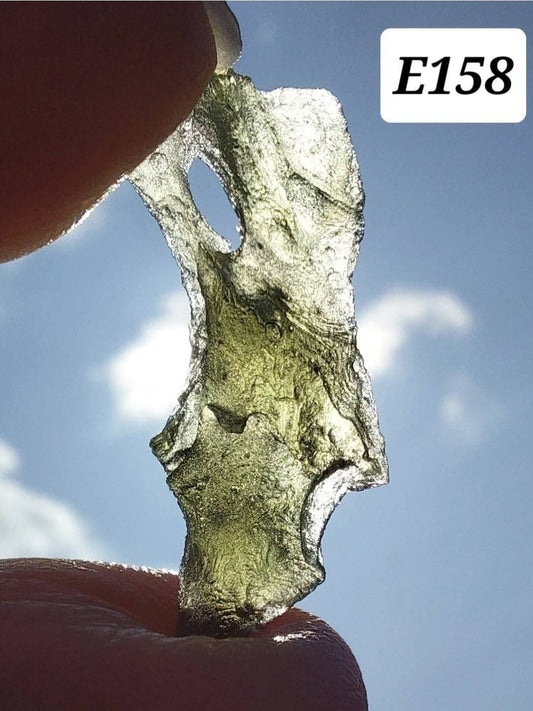 Moldavite Piece, 1.10g, Tektite (Ref: E158)