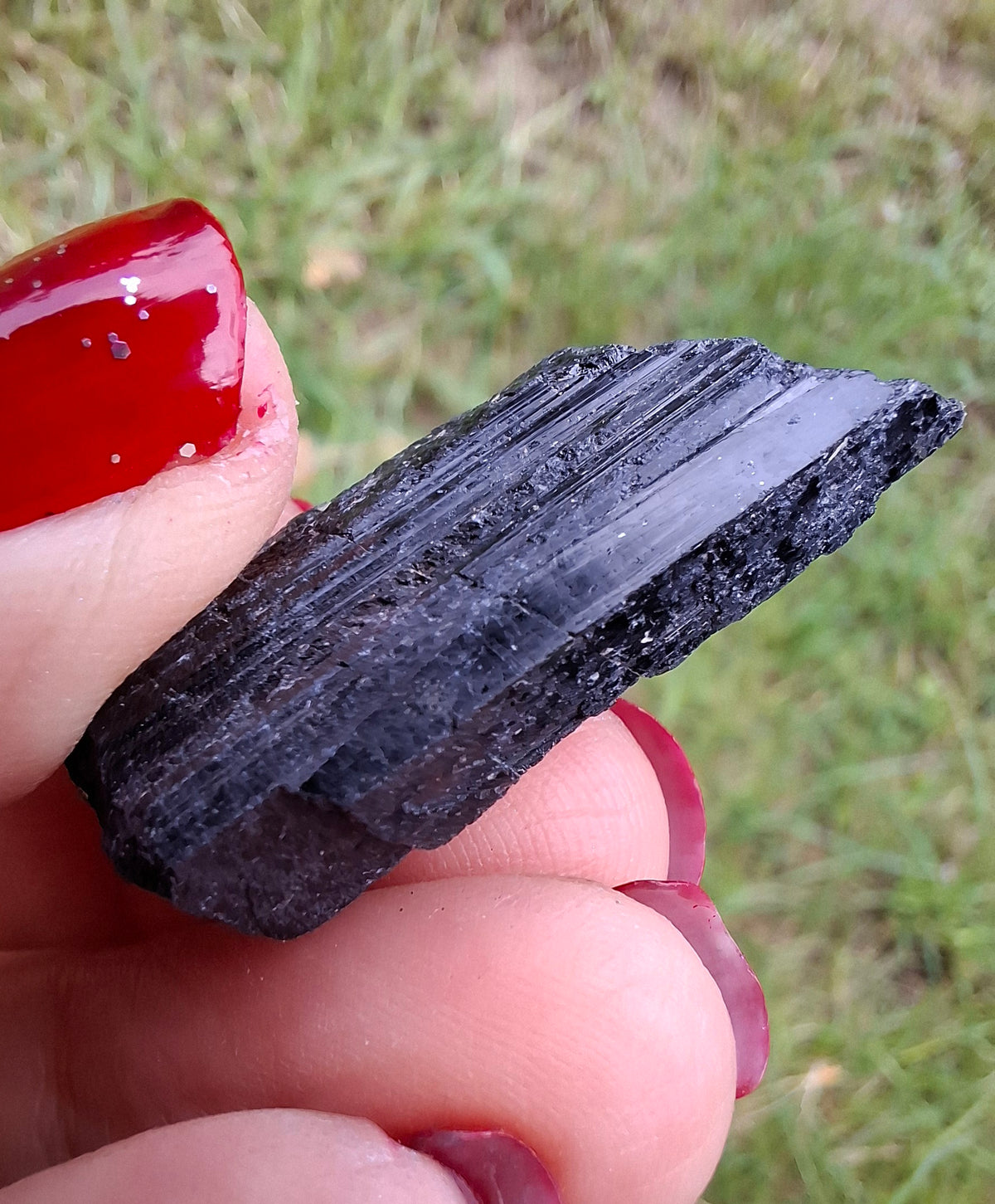 Black Tourmaline RAW, 11.97g, Crystal (Ref: RBT5)