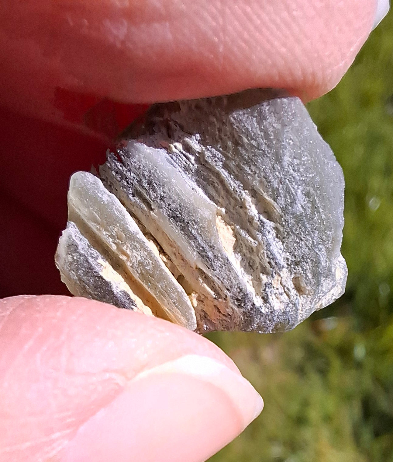 Moldavite Piece, SNOWFLAKE, FROSTED, BARTOCHOV, 3.00g, Tektite (Ref: 1370)
