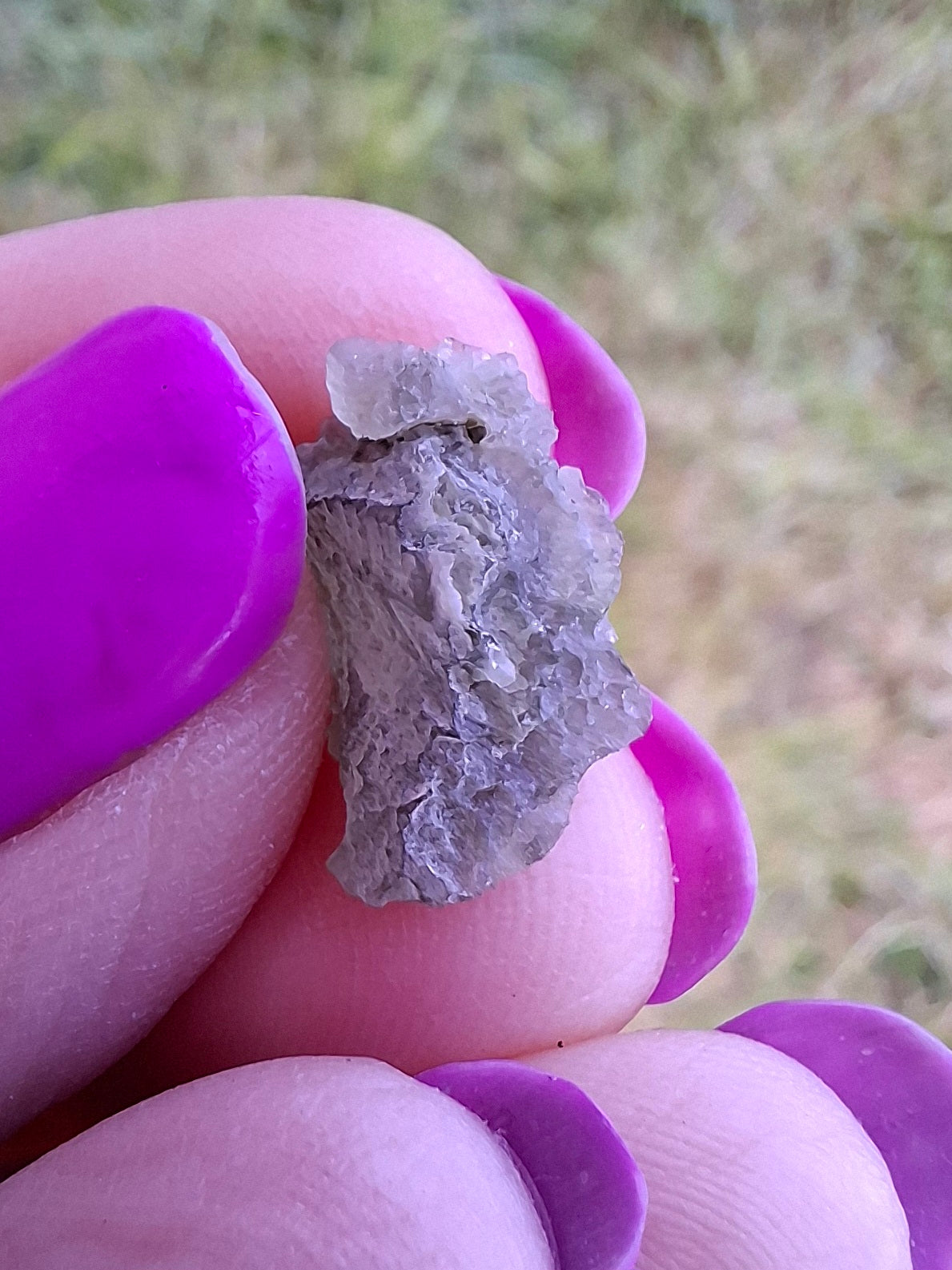 Moldavite Piece, 0.78g, Tektite (Ref: 1451)