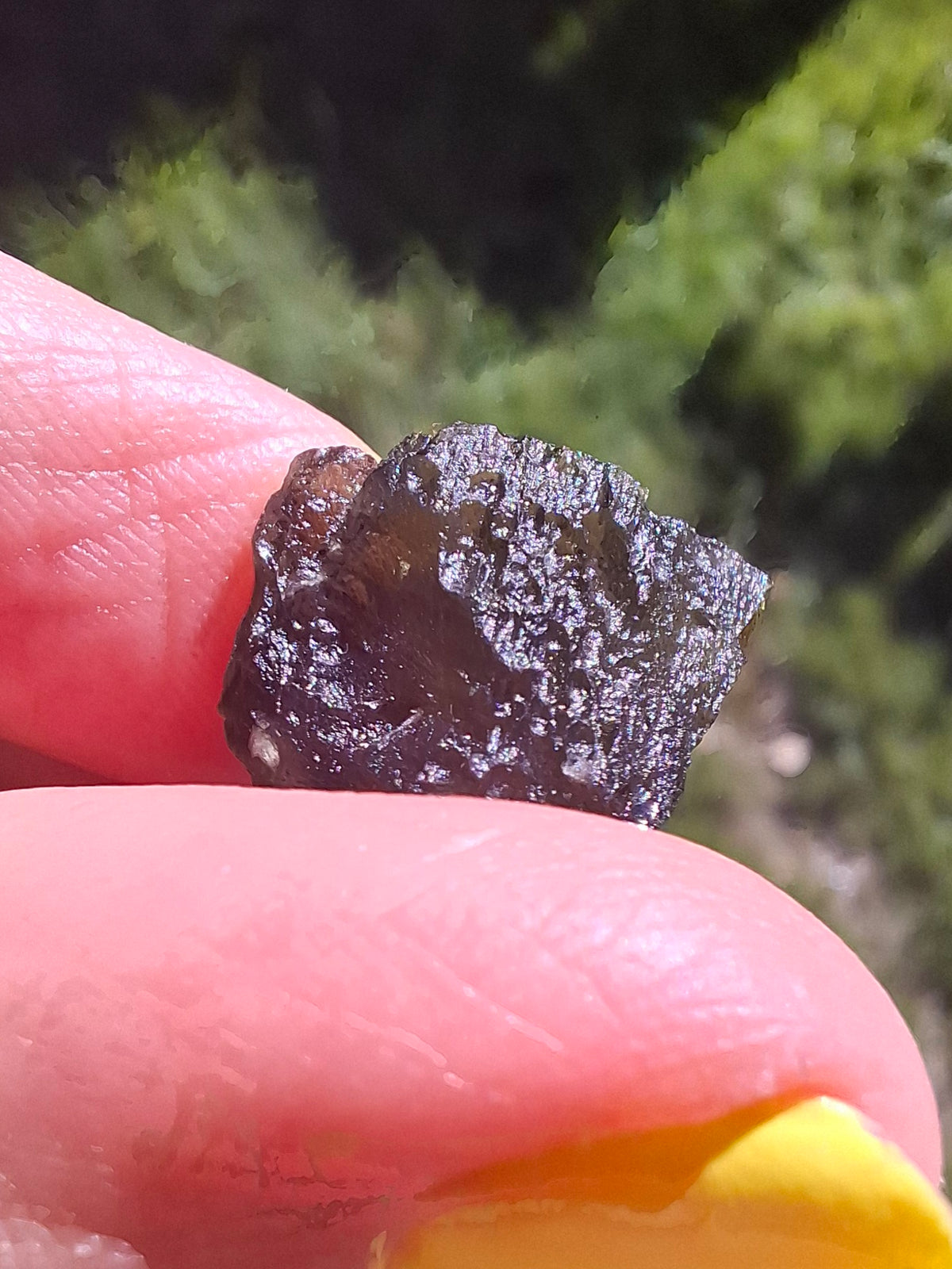 Moldavite Piece, 2.22g, Tektite (Ref: 1514)