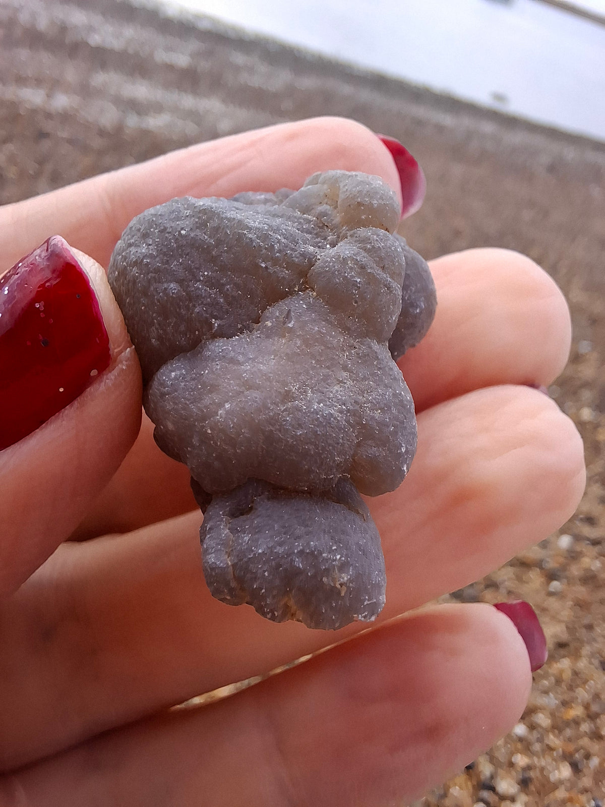 Nebula Chalcedony, 16.92g, Fossil (Ref: NC6)