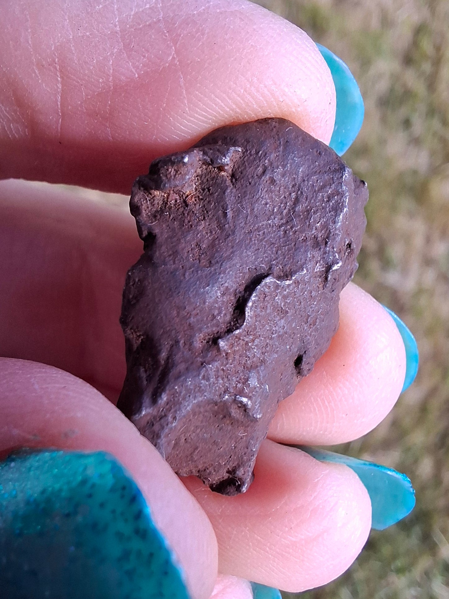 Gebel Kamil Iron Meteorite, 12.80g (Ref: K33)