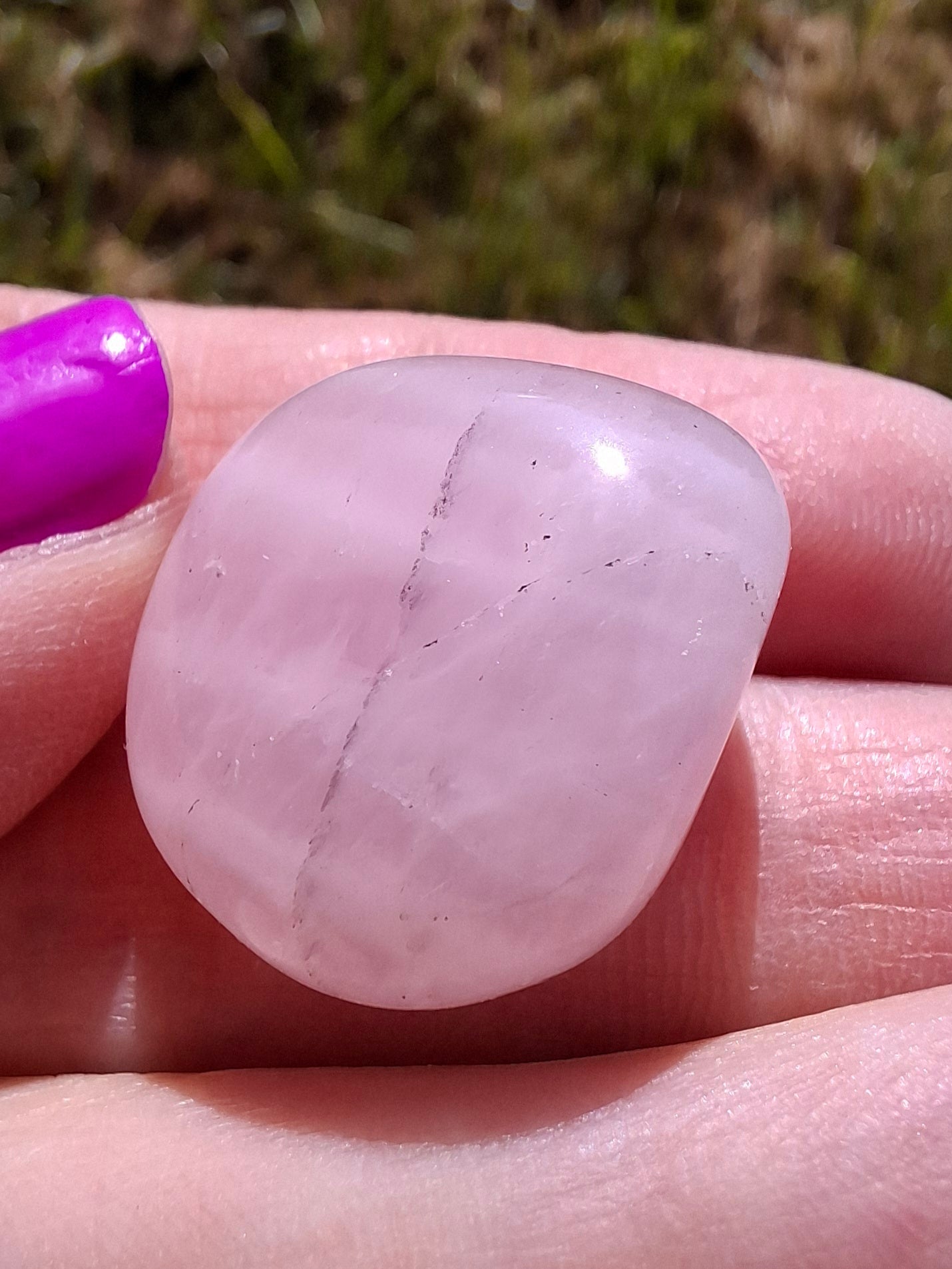 Rose Quartz, Tumble Stone, Crystal (Ref: T92)