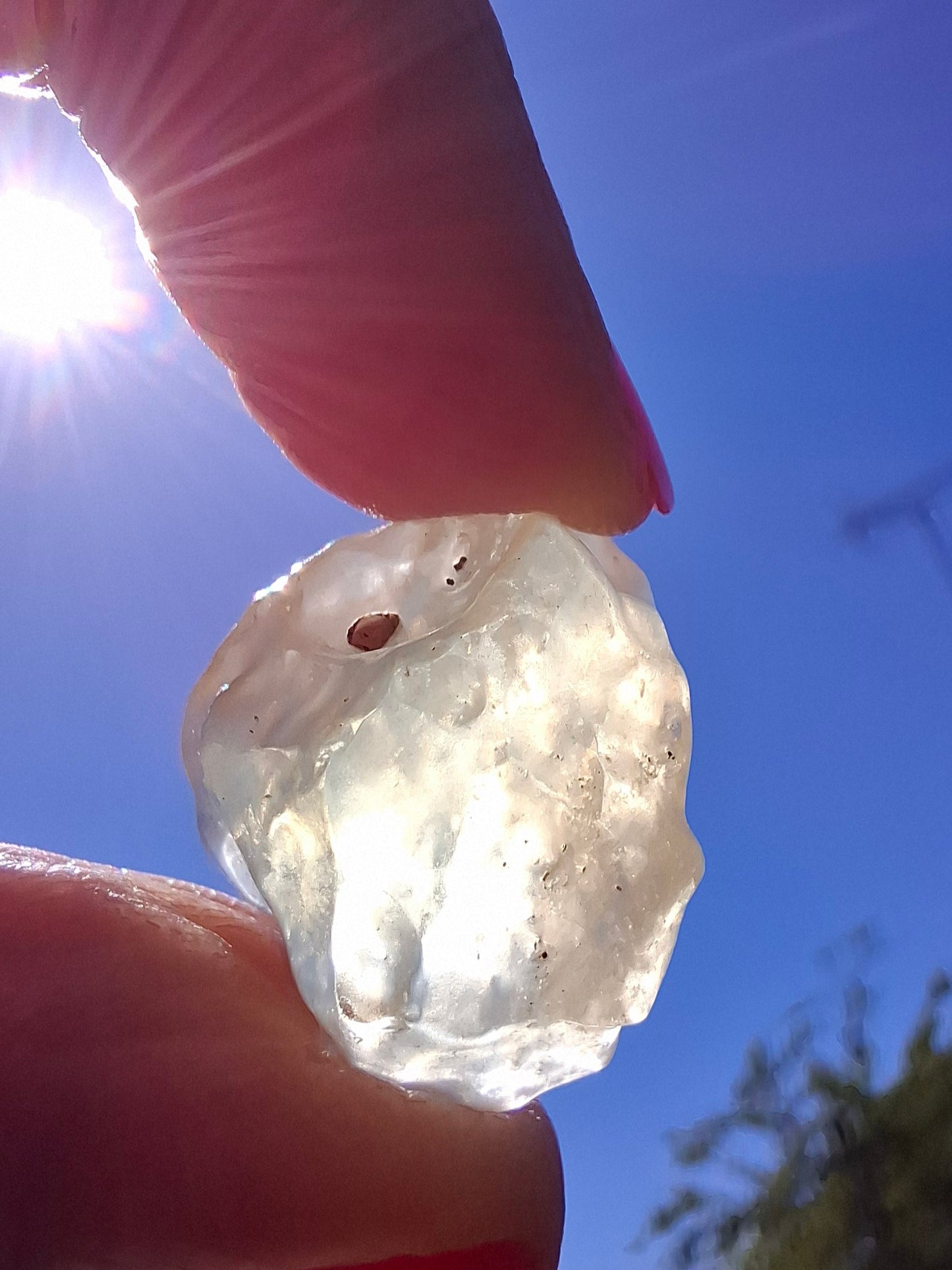 Libyan Desert Glass Piece, 5.58g, Tektite