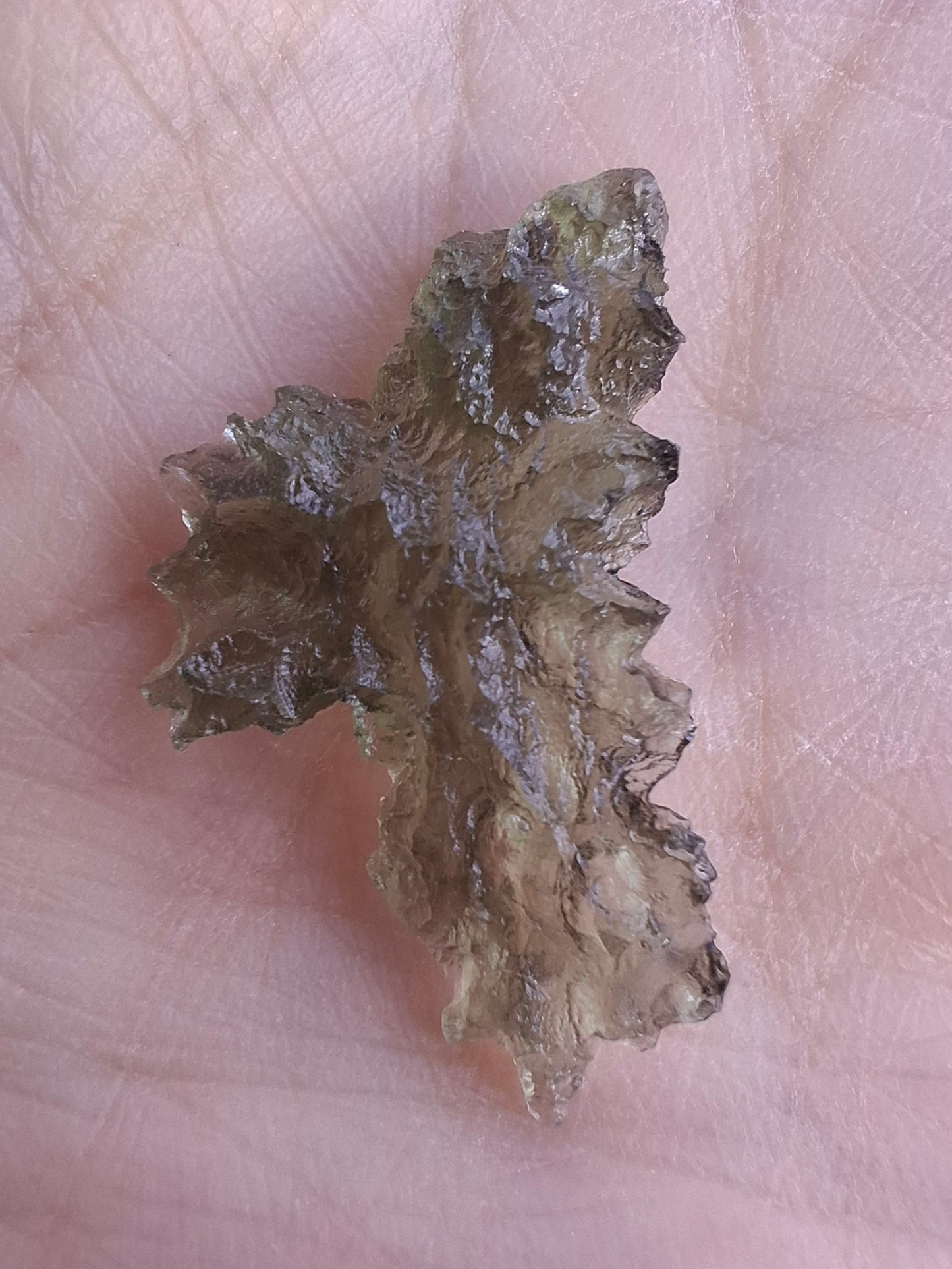 Moldavite Piece, JEZKOVNA BESEDNICE, 1.62g, Tektite (Ref: 1276)