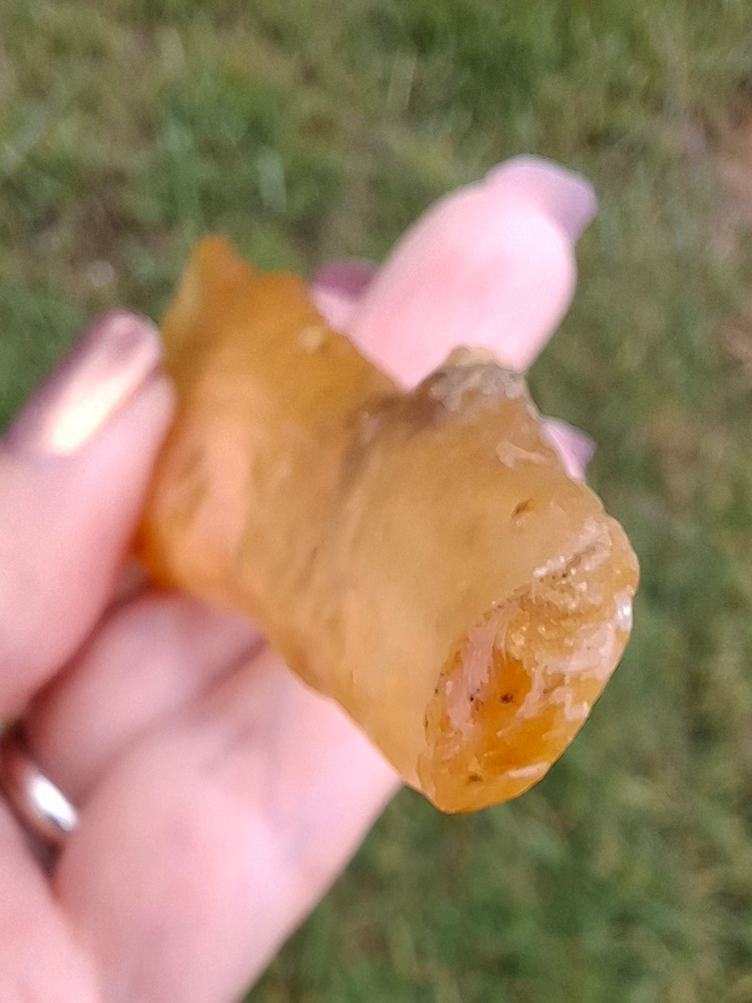 Copal Young Amber with INSECTS inside, 18.29g, Fossil (Ref: CA33)