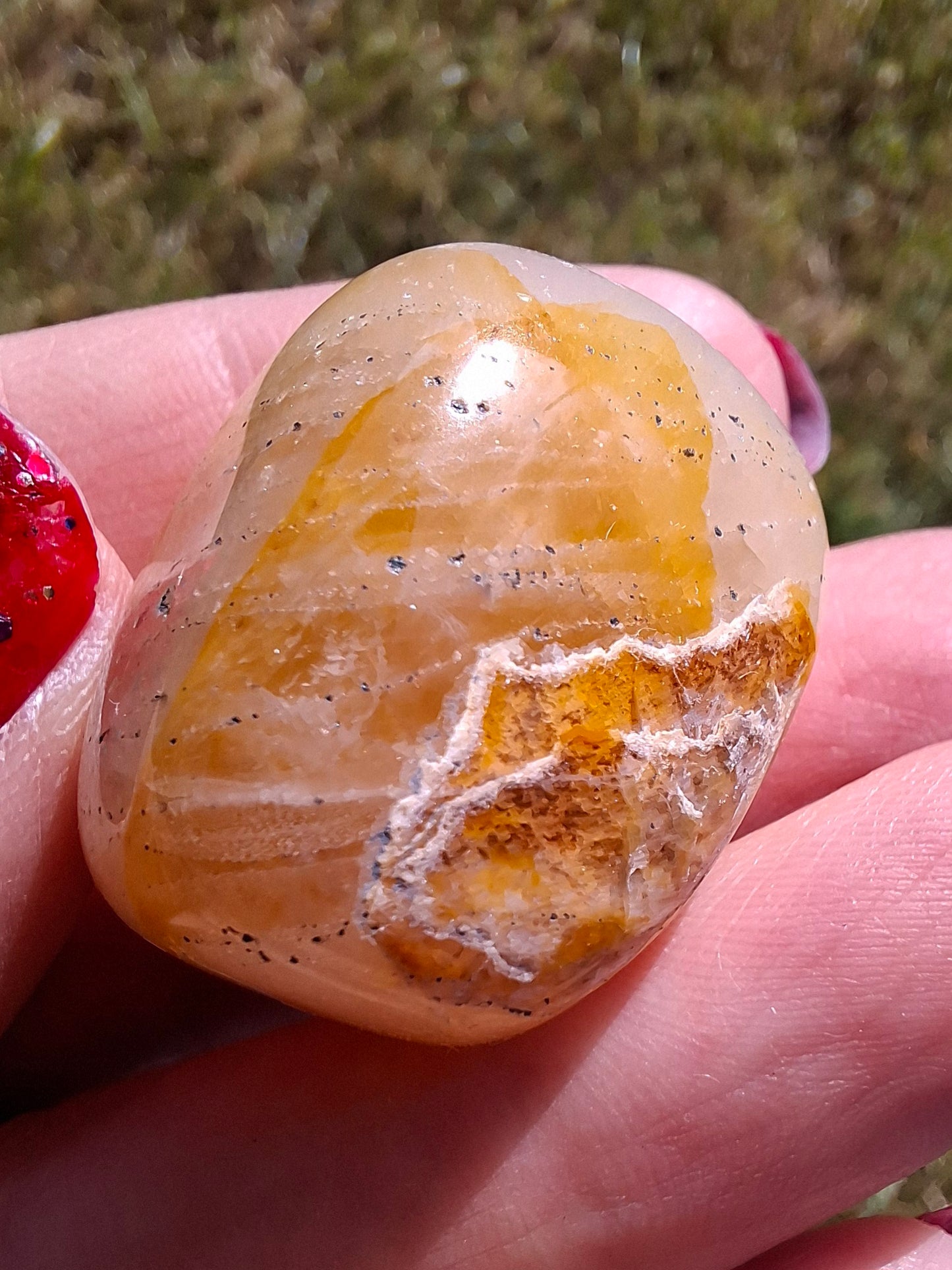 Golden Healer, Tumble Stone, Crystal (Ref: T191)
