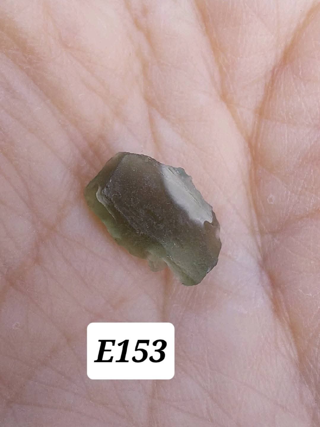 Moldavite Piece, 0.56g, Tektite (Ref: E153)