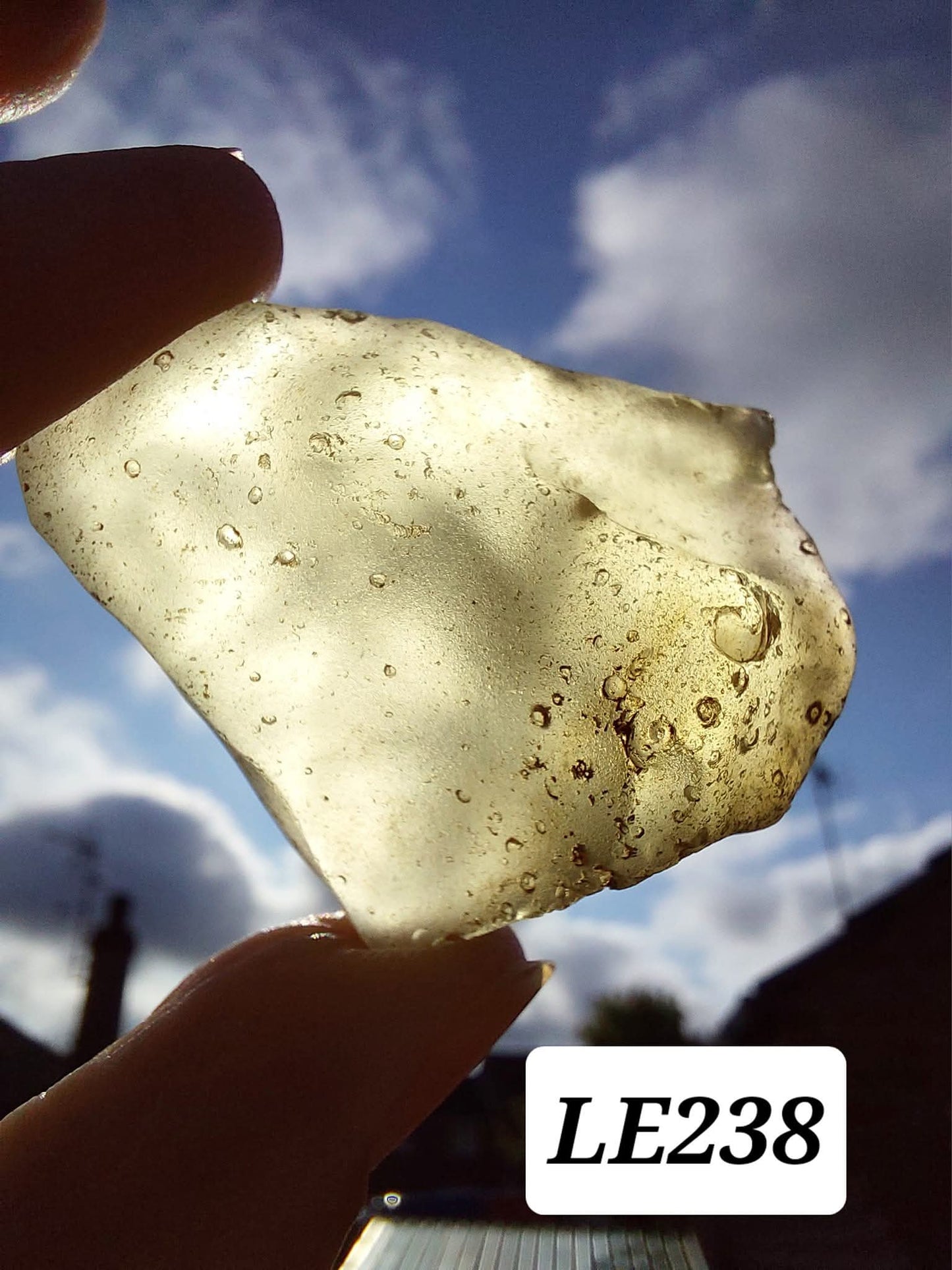 Libyan Desert Glass Piece, 29.87g, Tektite (Ref: LE238)