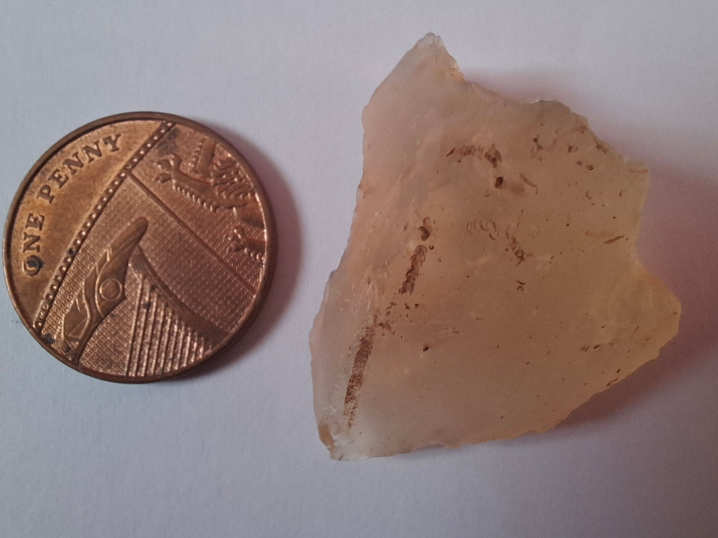 Libyan Desert Glass Piece, 7.91g, Tektite (Ref: LE8)