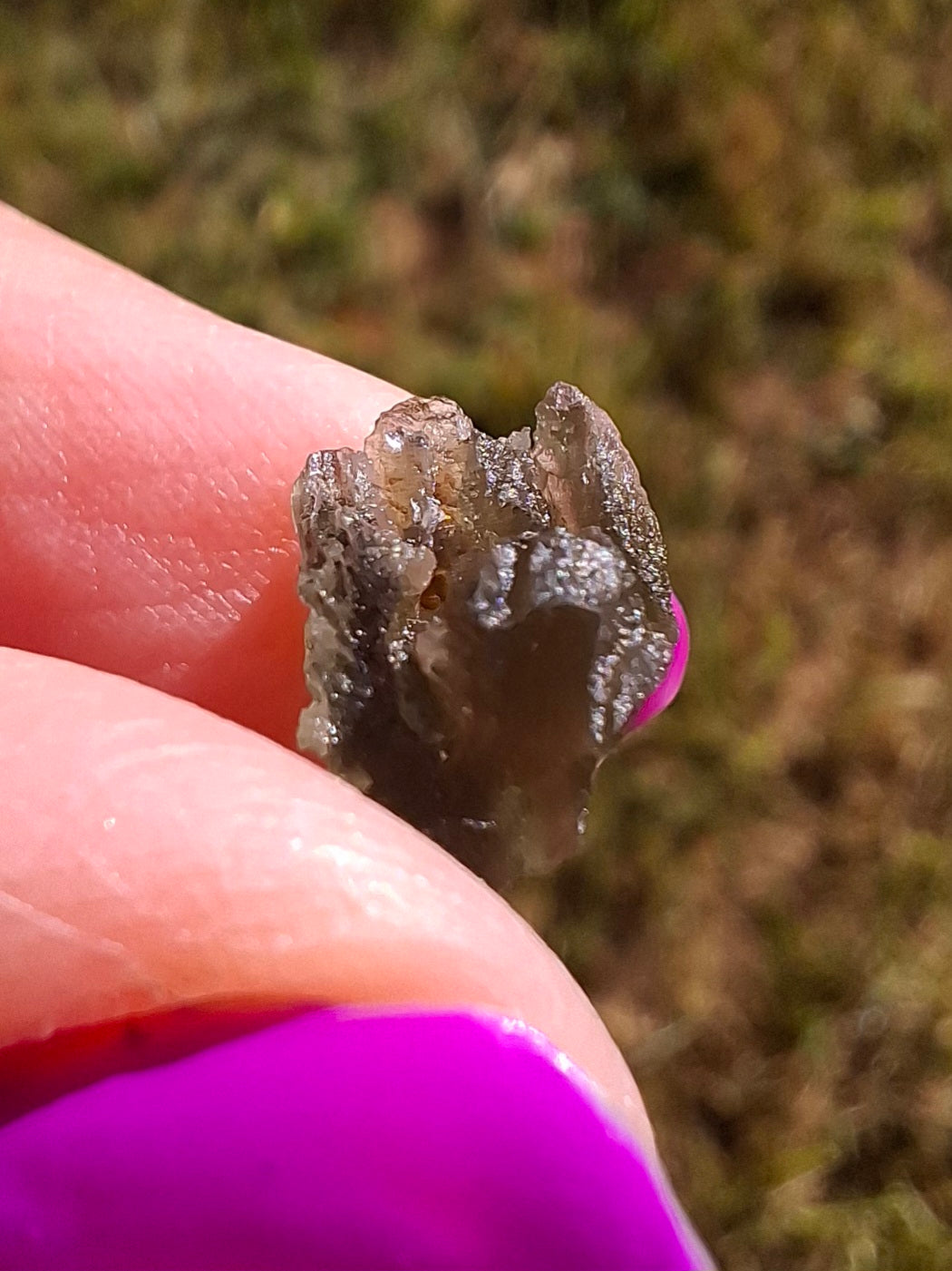 Moldavite Piece, 1.00g, Tektite (Ref: 1442)