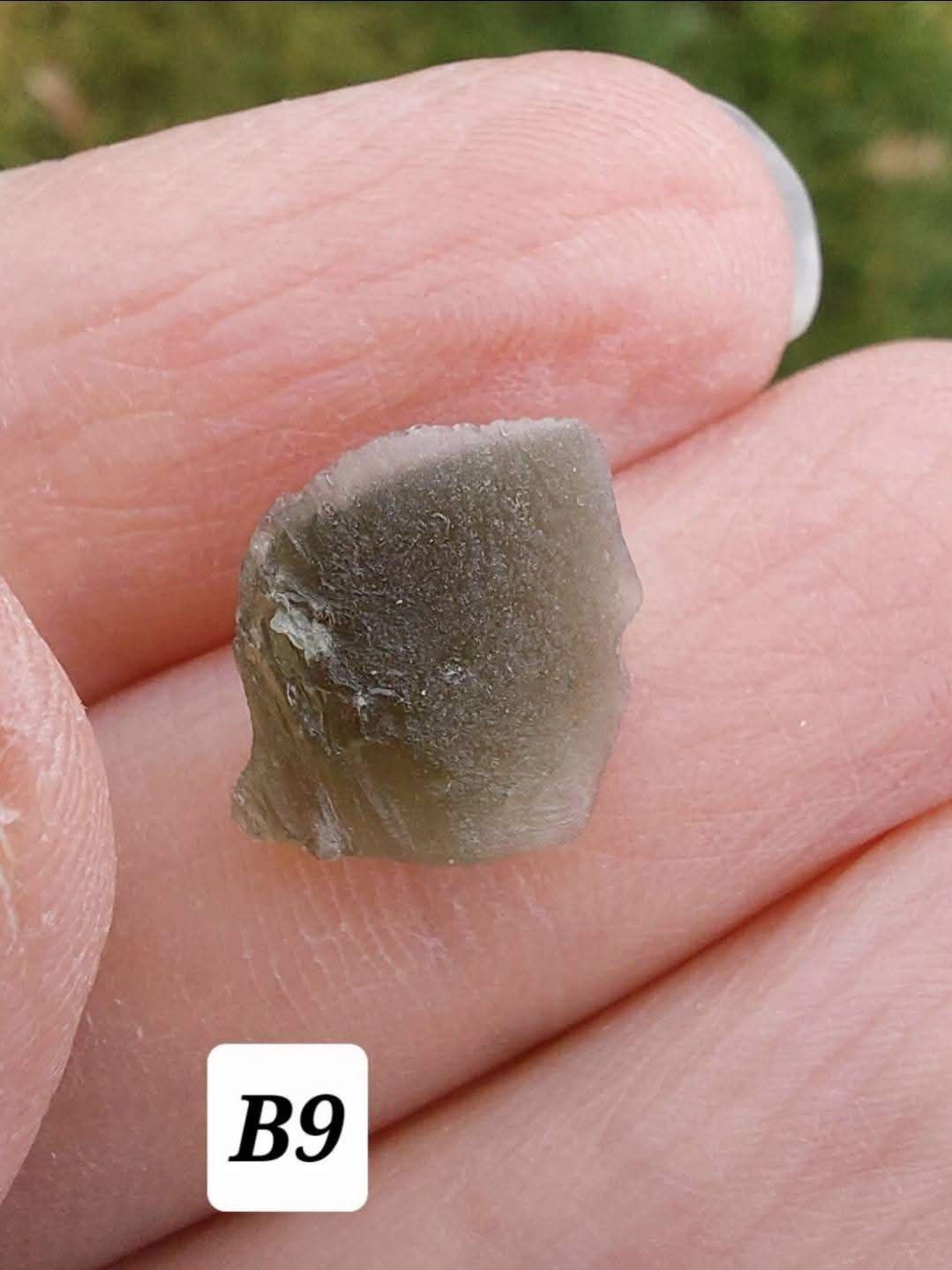 Moldavite Piece, 0.79g, Tektite (Ref: B9)