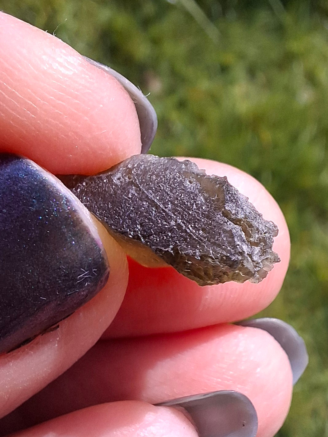 Moldavite Piece, 1.16g, Tektite (Ref: 1393)