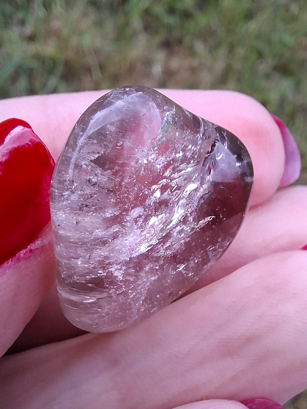 Smoky Quartz, Tumble Stone, Crystal (Ref: T107)