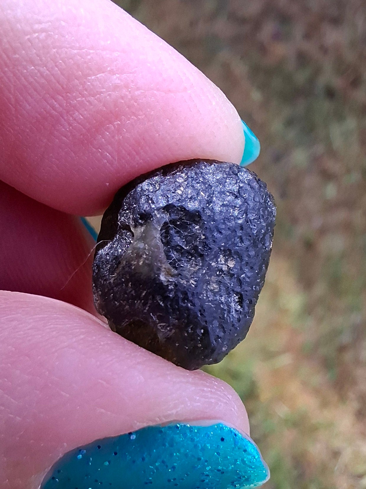 Moldavite Piece, 2.34g, Tektite (Ref: 1414)