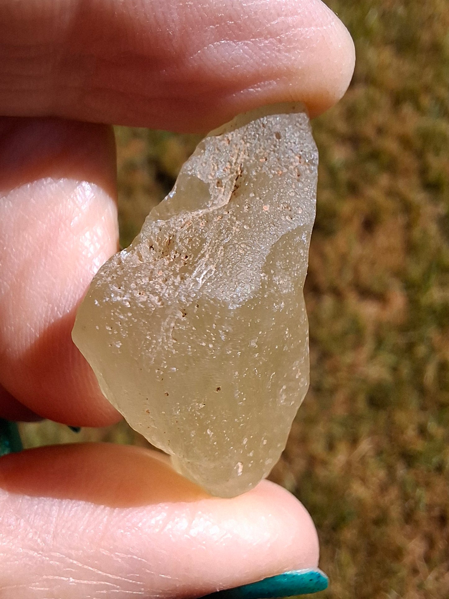 Libyan Desert Glass Piece, 11.78g, Tektite