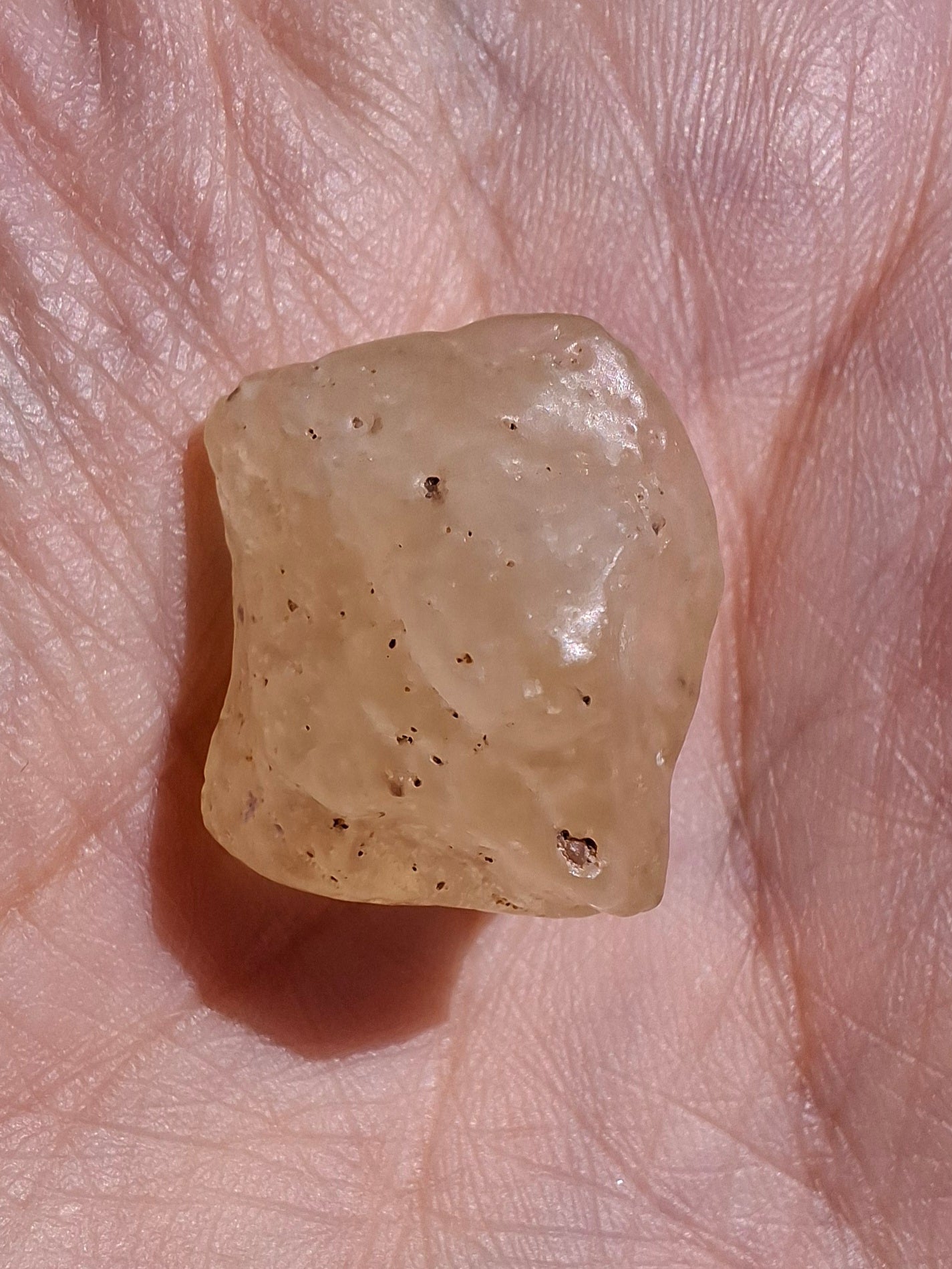 Libyan Desert Glass Piece, 4.29g, Tektite