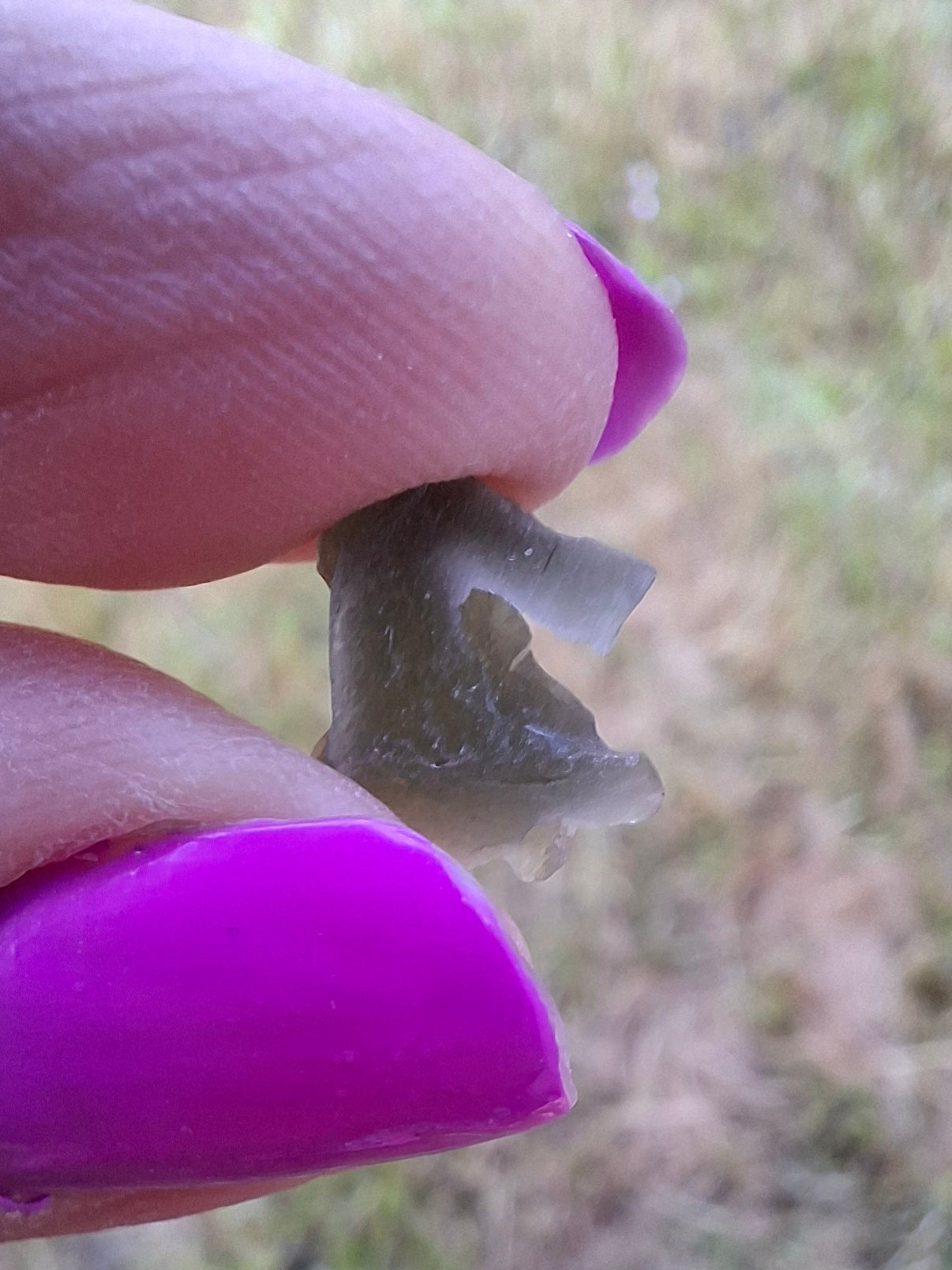 Moldavite Piece, 0.45g, Tektite (Ref: 1444)