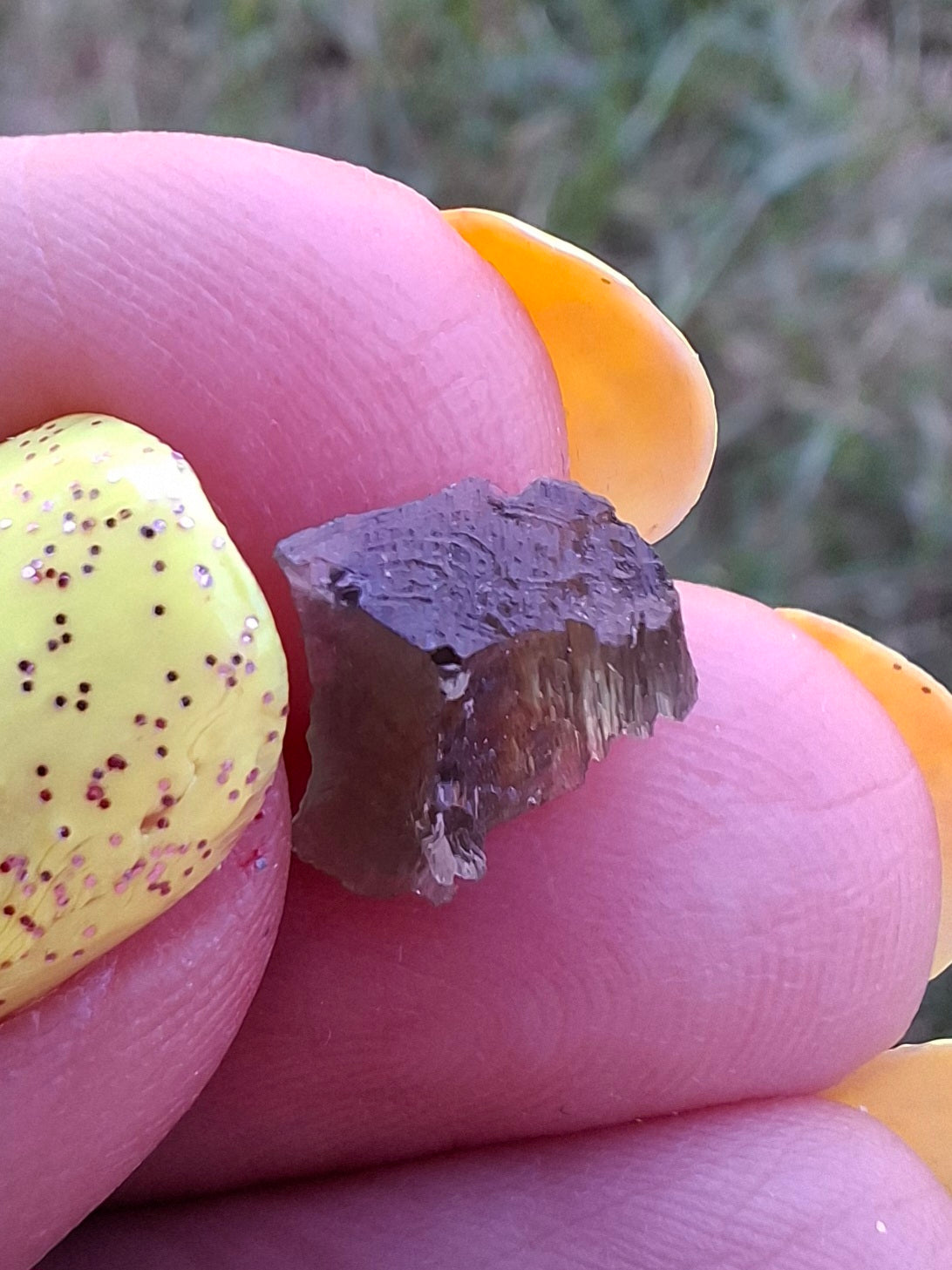 Moldavite small Piece, 0.37g, Tektite (Ref: 1478)