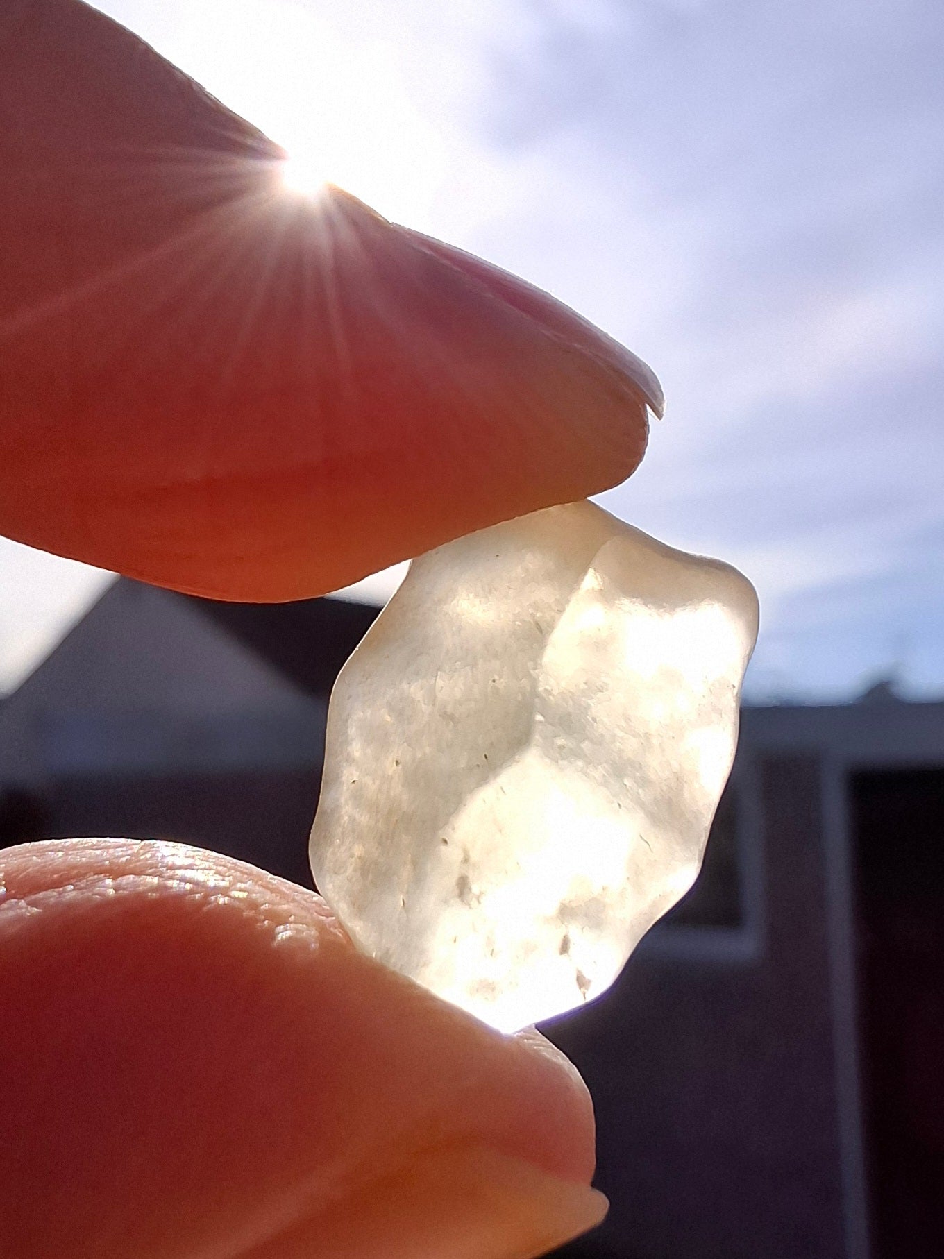 Libyan Desert Glass small Piece, 1.55g, Tektite (Ref: L1347)