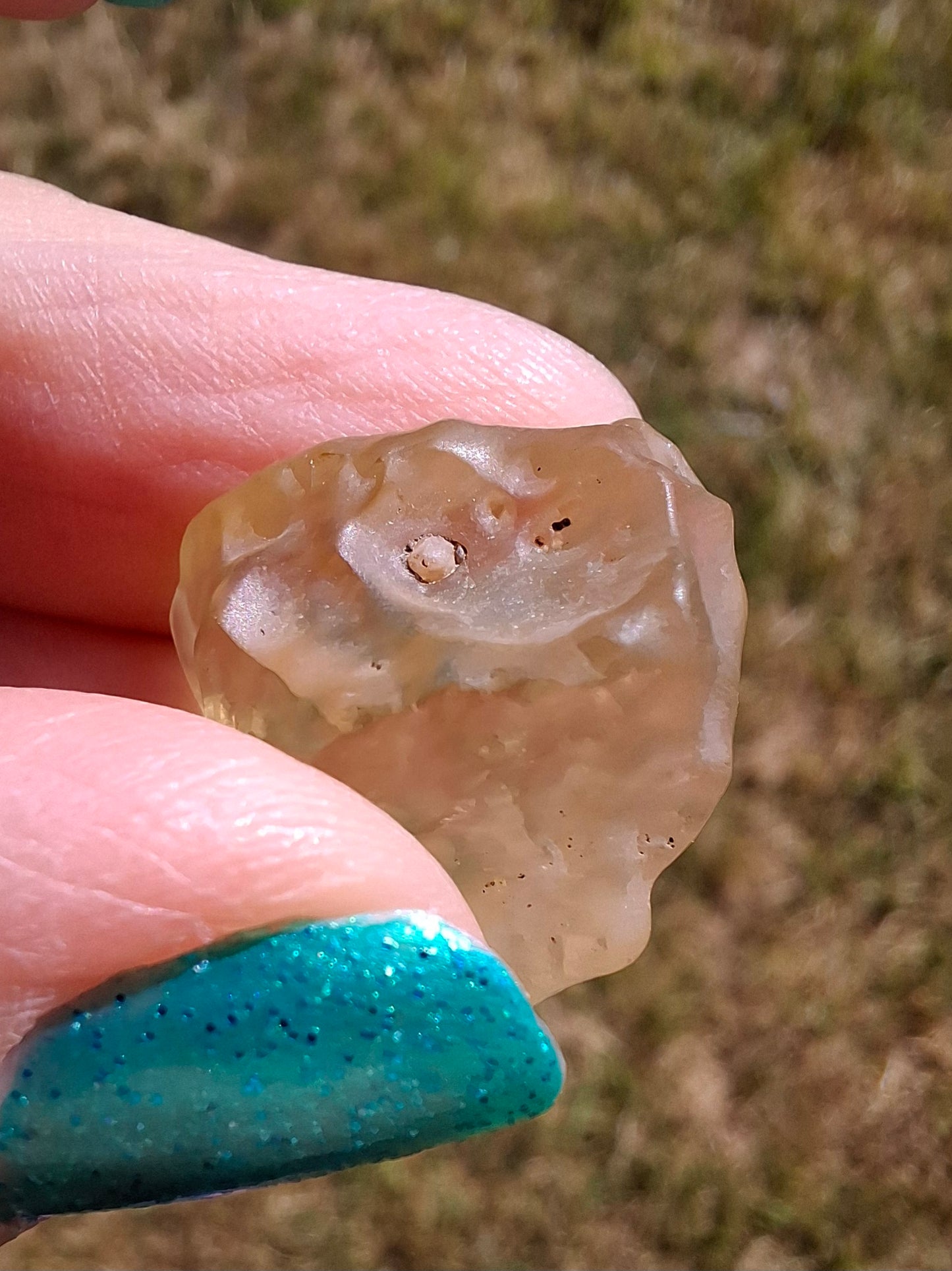 Libyan Desert Glass Piece, 5.58g, Tektite