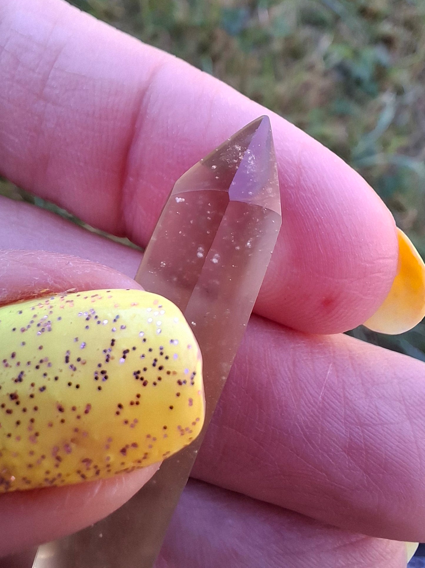 Libyan Desert Glass DT Carving, 4.57g, Tektite (Ref: LDT8)