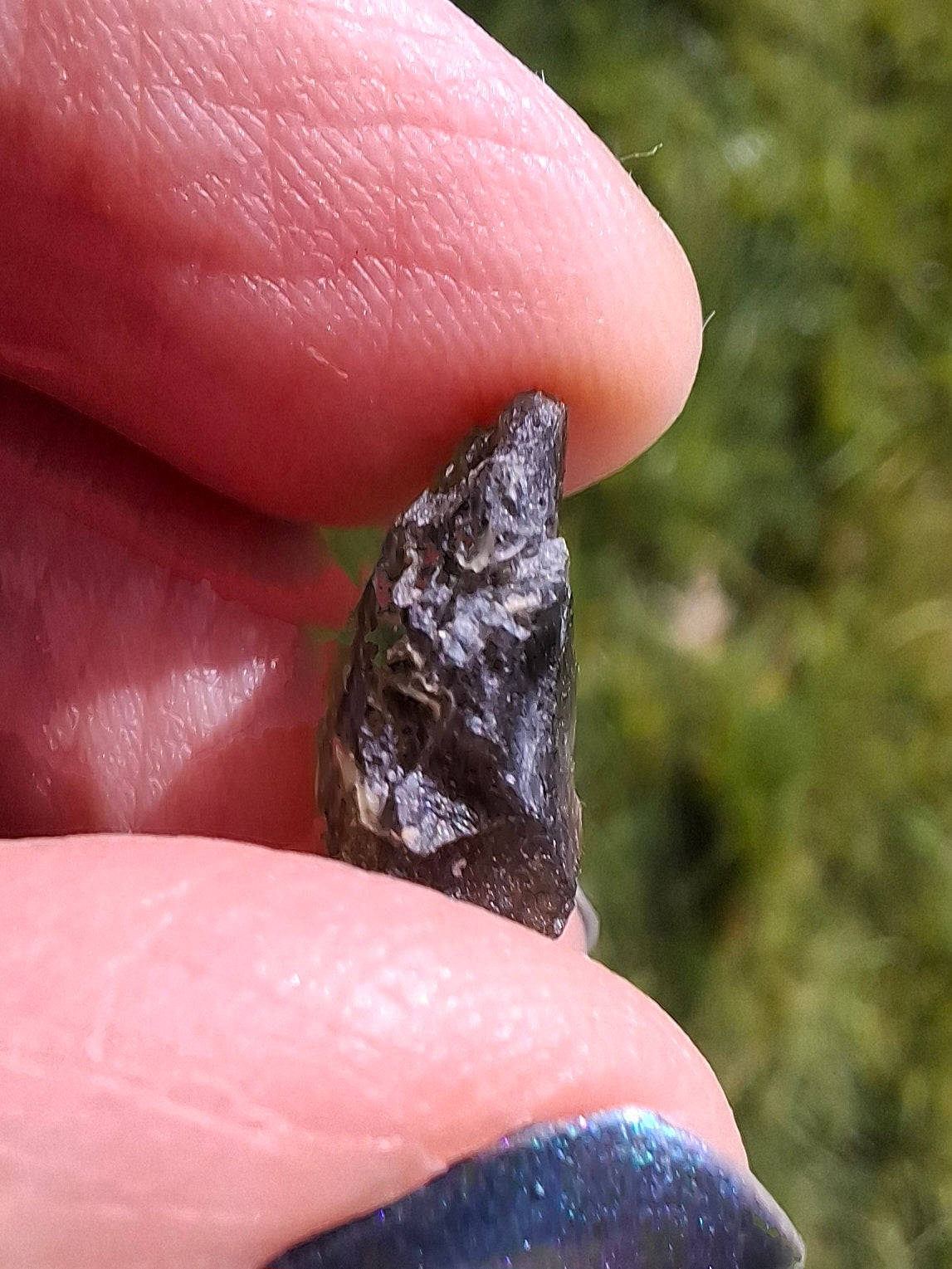 Moldavite Piece, 1.16g, Tektite (Ref: 1393)