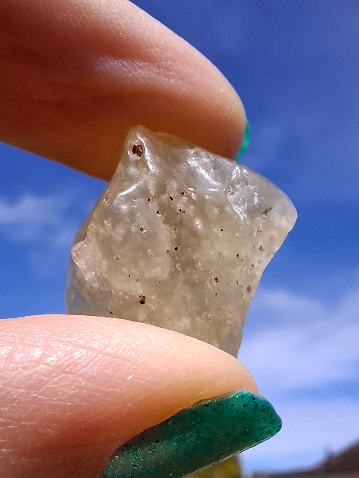 Libyan Desert Glass Piece, 4.29g, Tektite