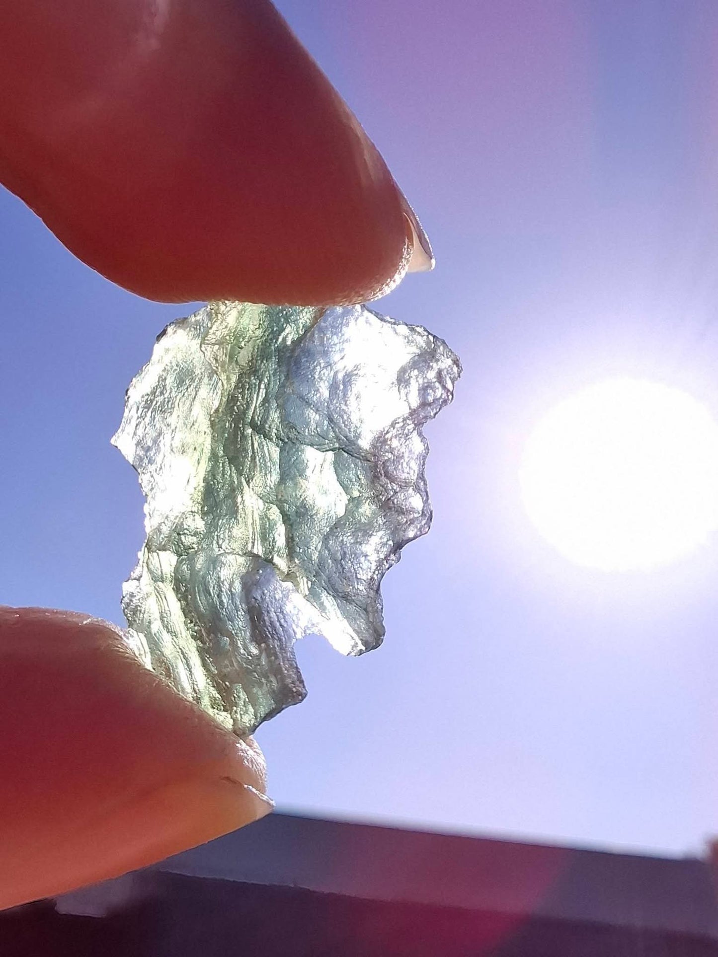 Moldavite Piece, PARYZ, 1.54g, Tektite (Ref: 1360)