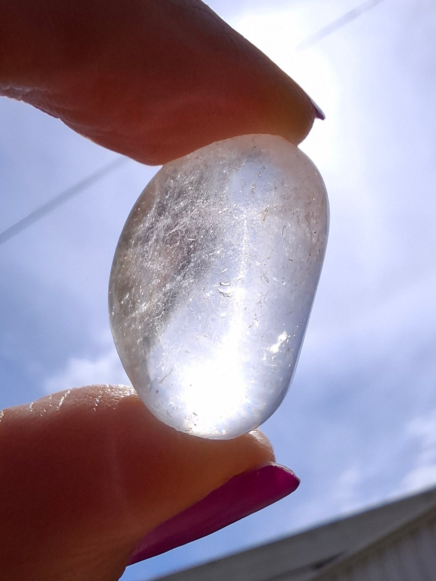 Clear Quartz, Tumble Stone, Crystal (Ref: T29)