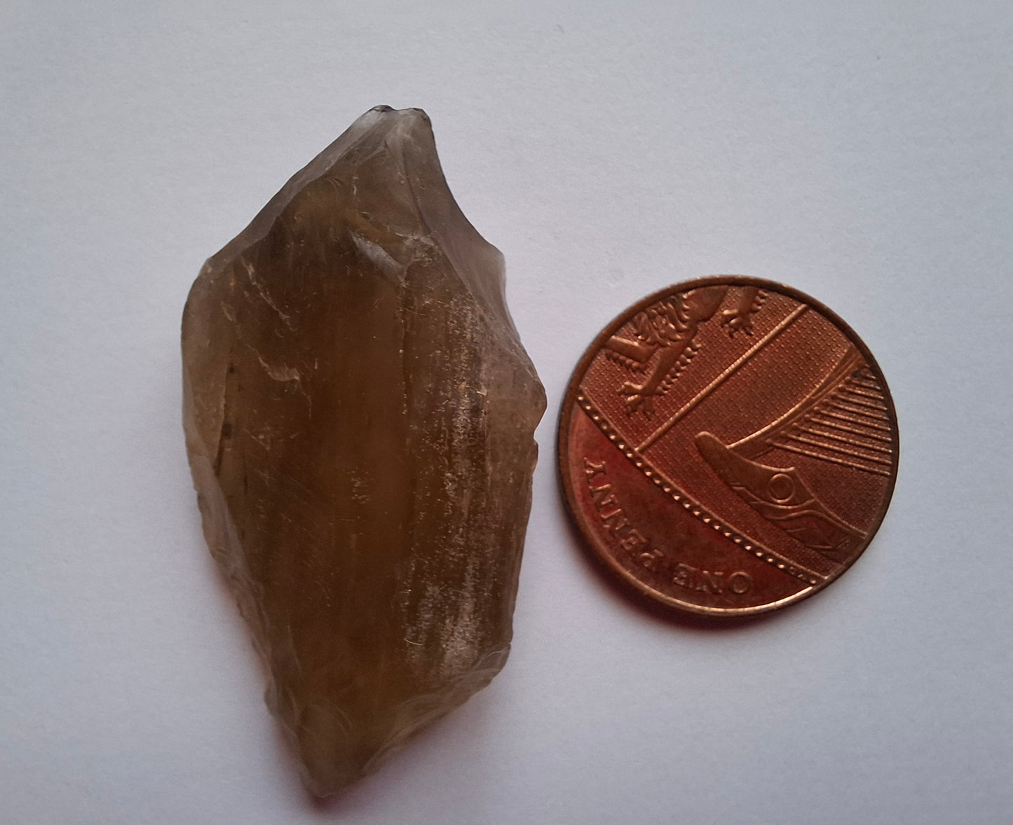 Libyan Desert Glass (darker) Piece, 8.34g, Tektite (Ref: L1370)