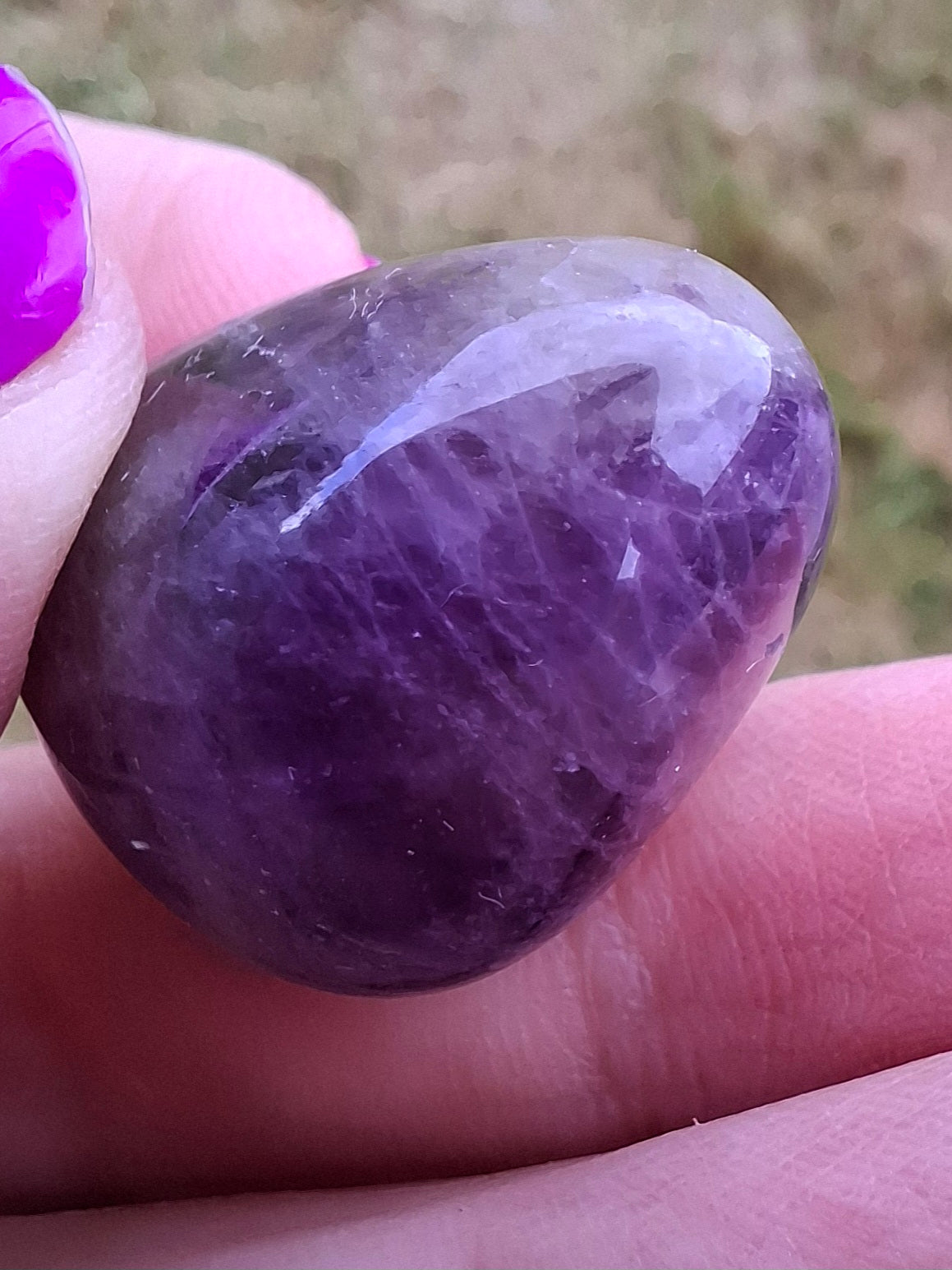 Amethyst, Tumble Stone, Crystal (Ref: T16)