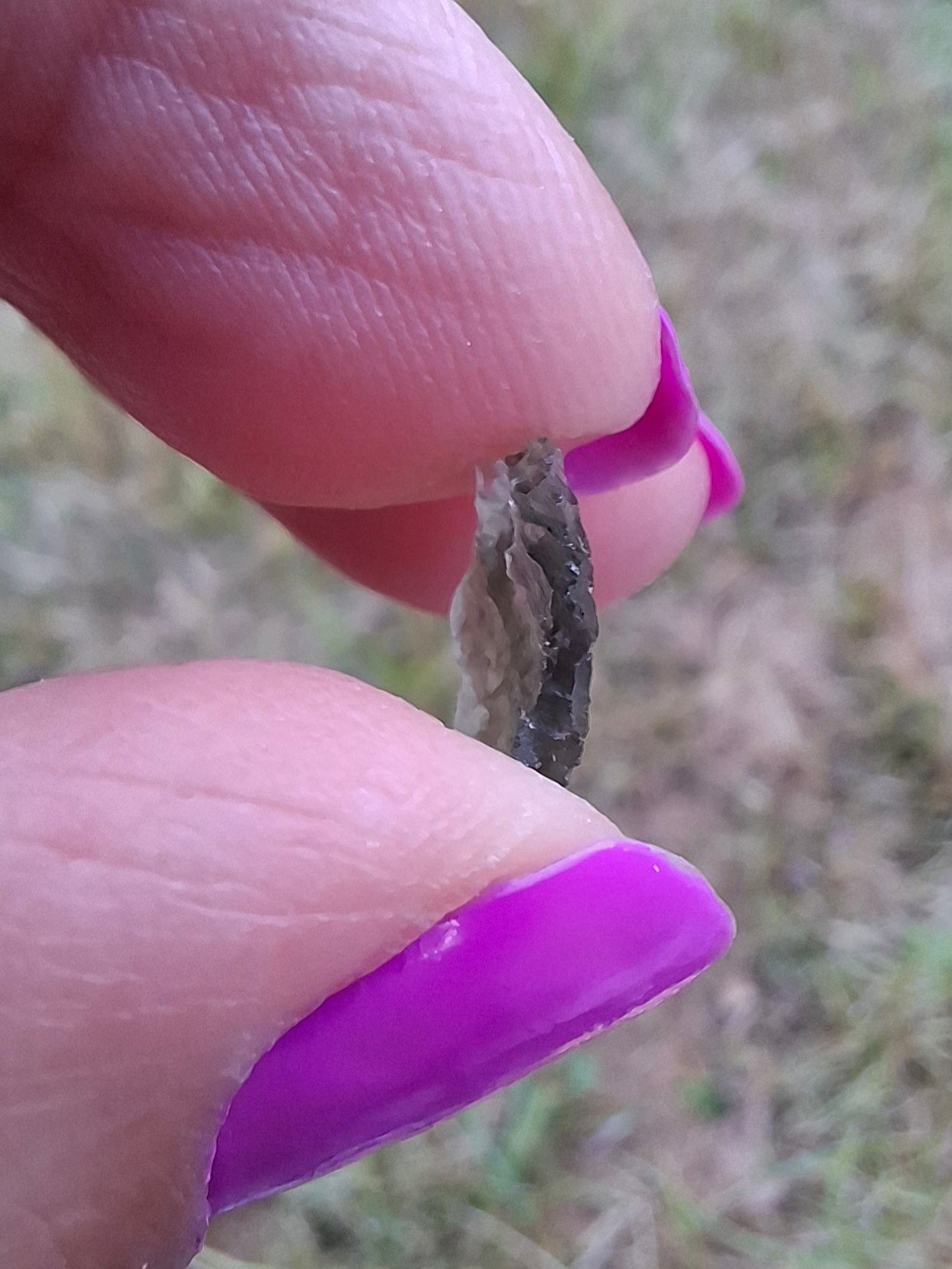 Moldavite small Piece, 0.30g, Tektite (Ref: 1437)