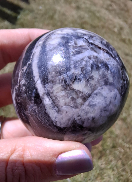 Orthoceras Sphere, Fossil (Ref: OS4)