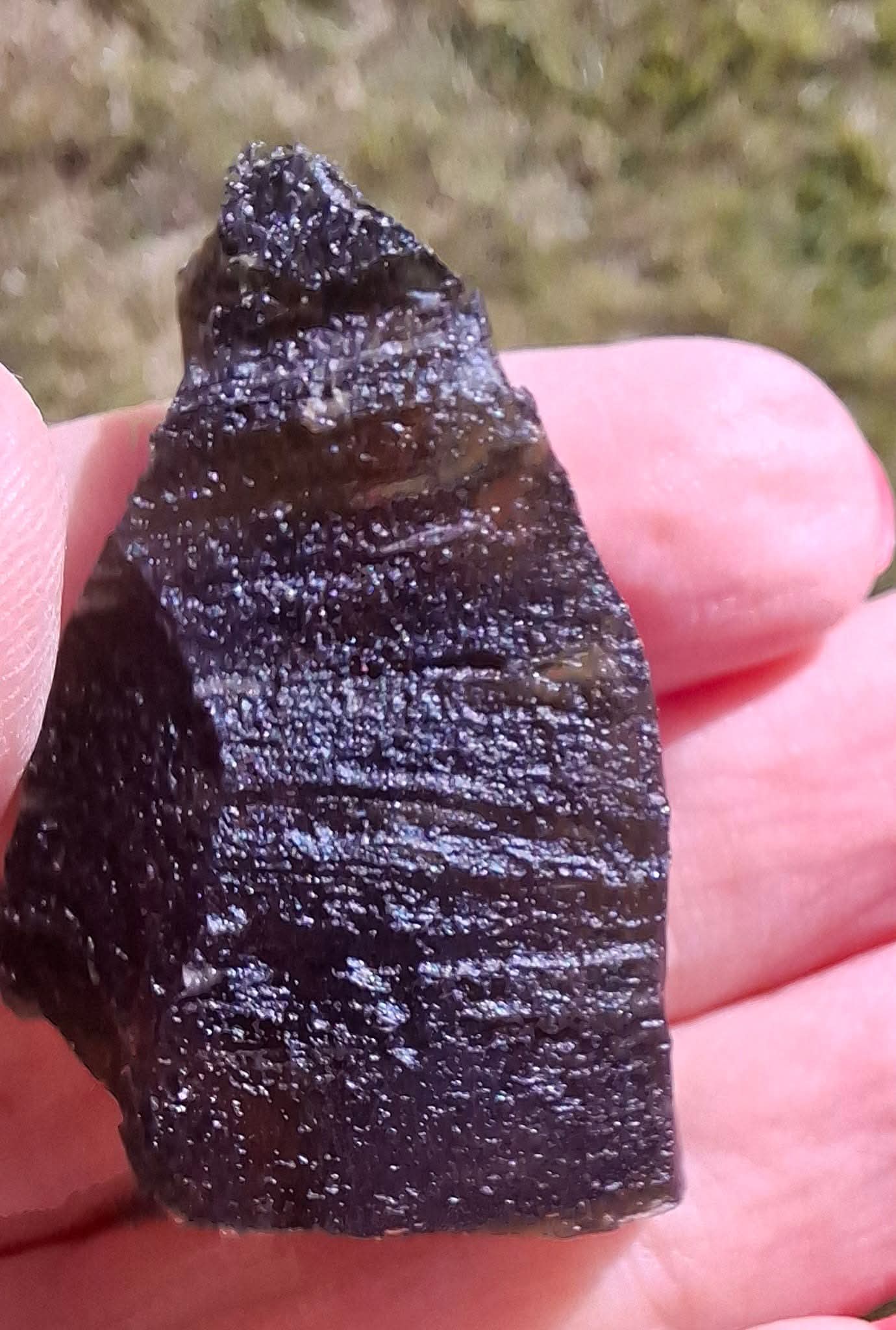 Moldavite Piece, JAKULE, 11.71g, Tektite (Ref: 1173)
