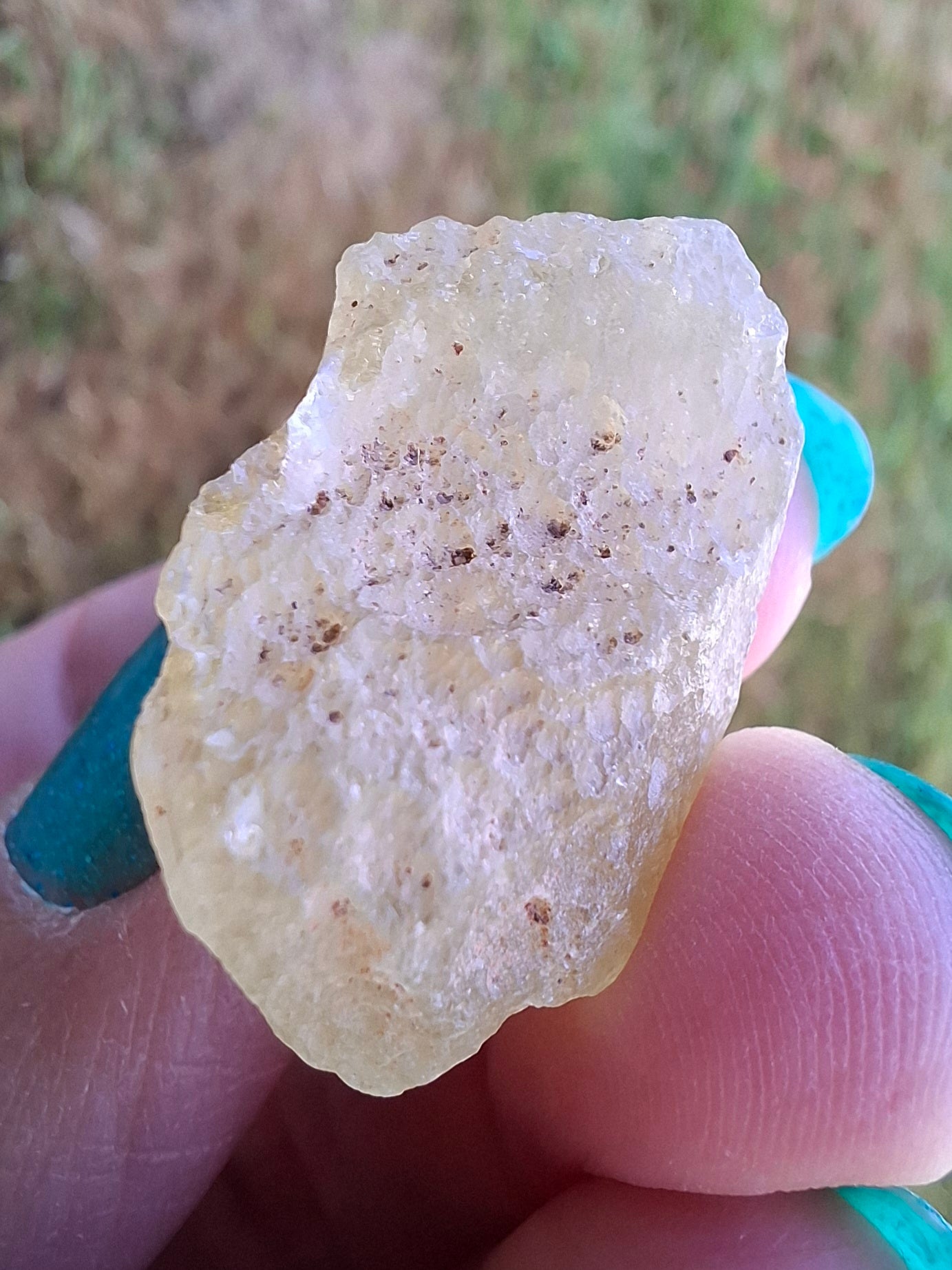 Libyan Desert Glass Piece, 10.15g, Tektite